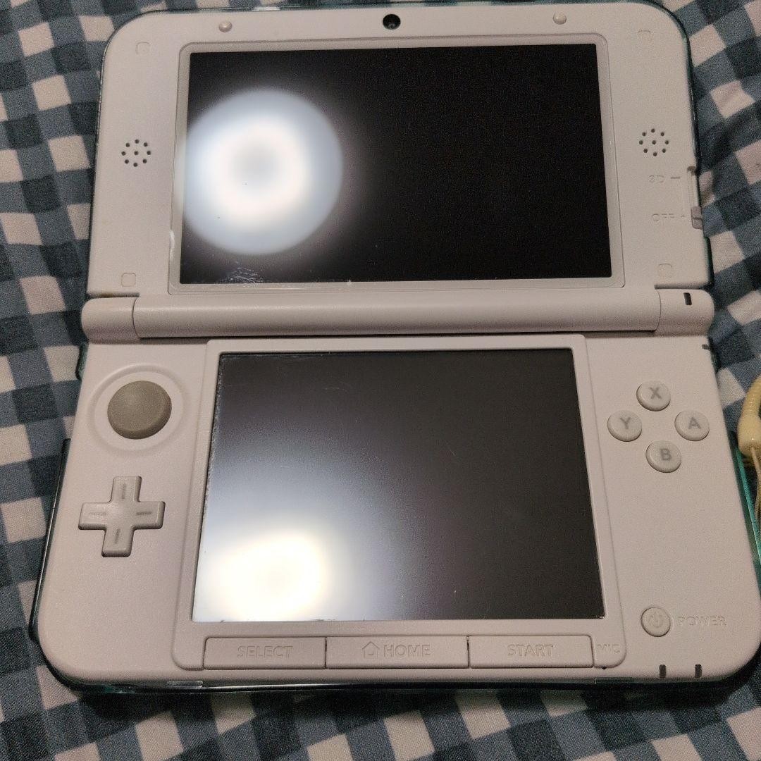 3DS/2DS/DS Light Blue Nintendo 3Ds Body With Charger And Cassette, No Box Japan