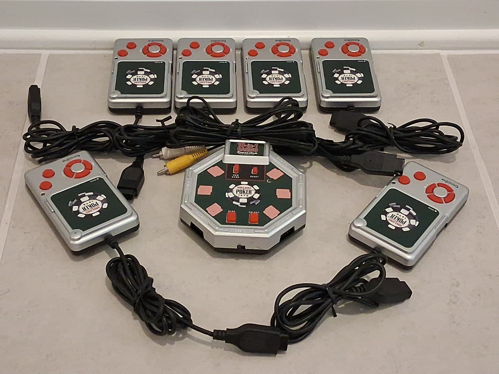 TV Plug & Play Casino Multi-Player 10 Games-in-one WSOP World Series of Poker