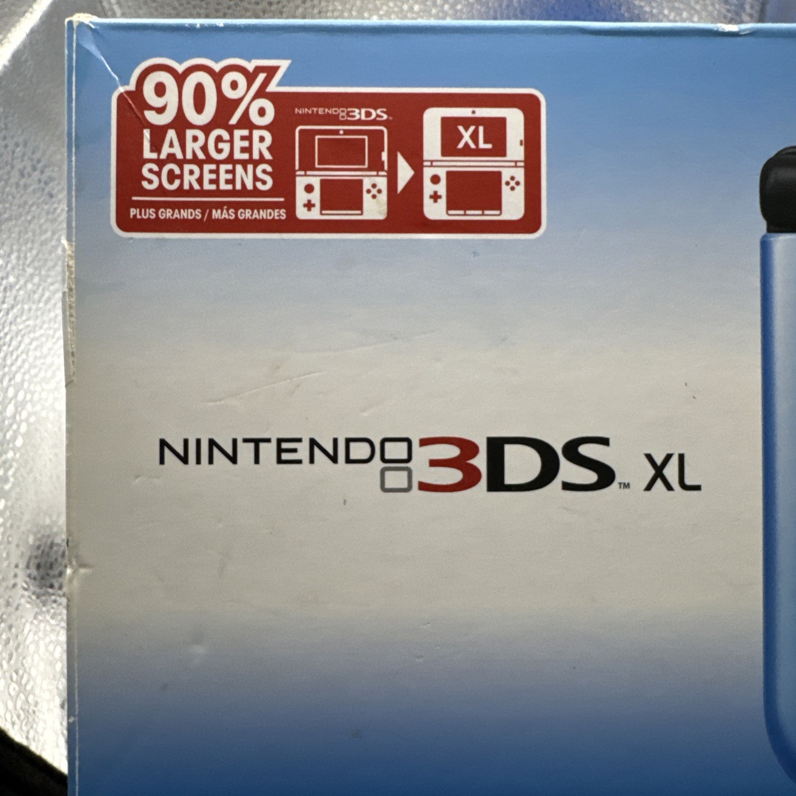 Nintendo 3DS XL Handheld Console SPR-001 Blue/Black USA Complete in Box +2 games