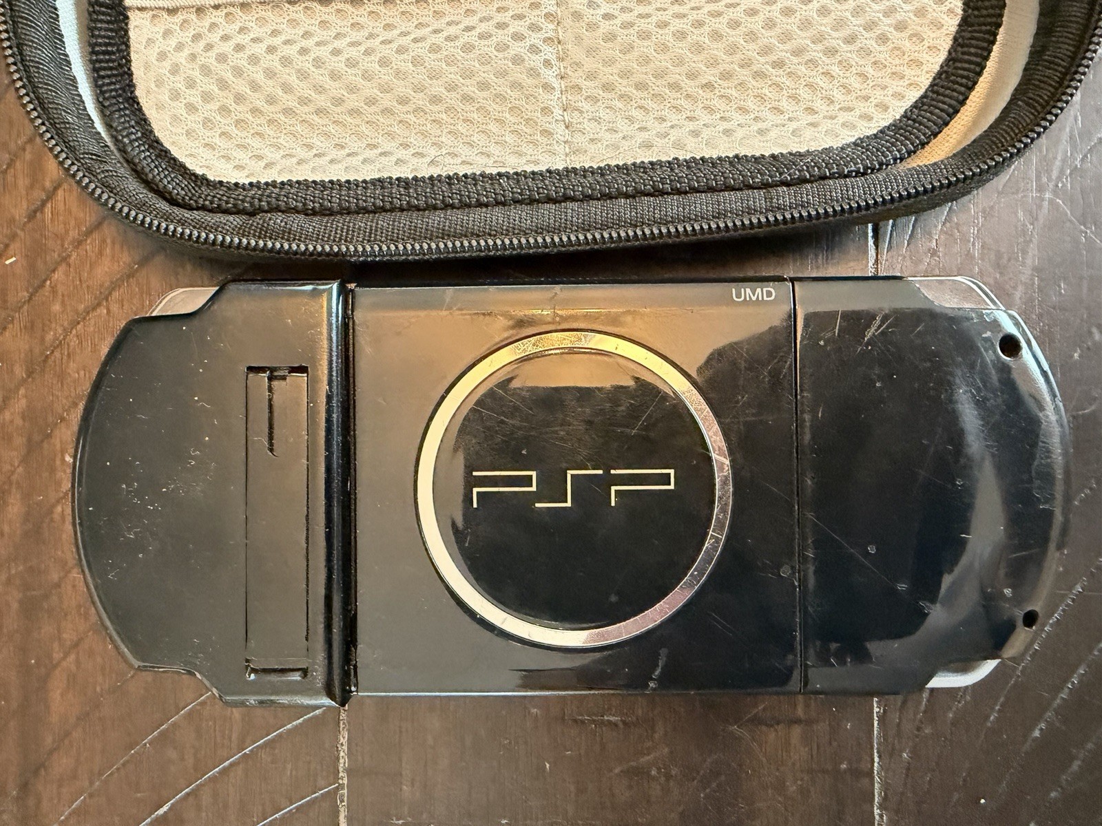 Sony Playstation Portable PSP PSP-3001 Black With Case New Battery Working