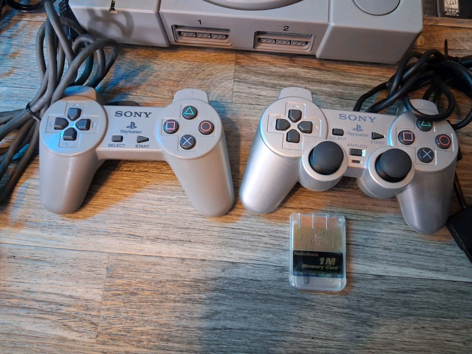 Playstation 1 PS1 Console Tested W/ Nightmare Creatures + Mem Card