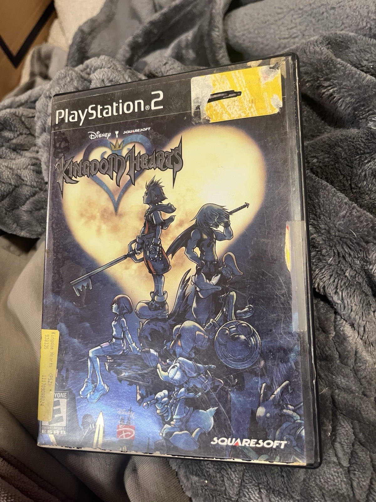 Sony PlayStation 2 Black Console w/ Controller, 16MB 32MB Cards, Kingdom Hearts