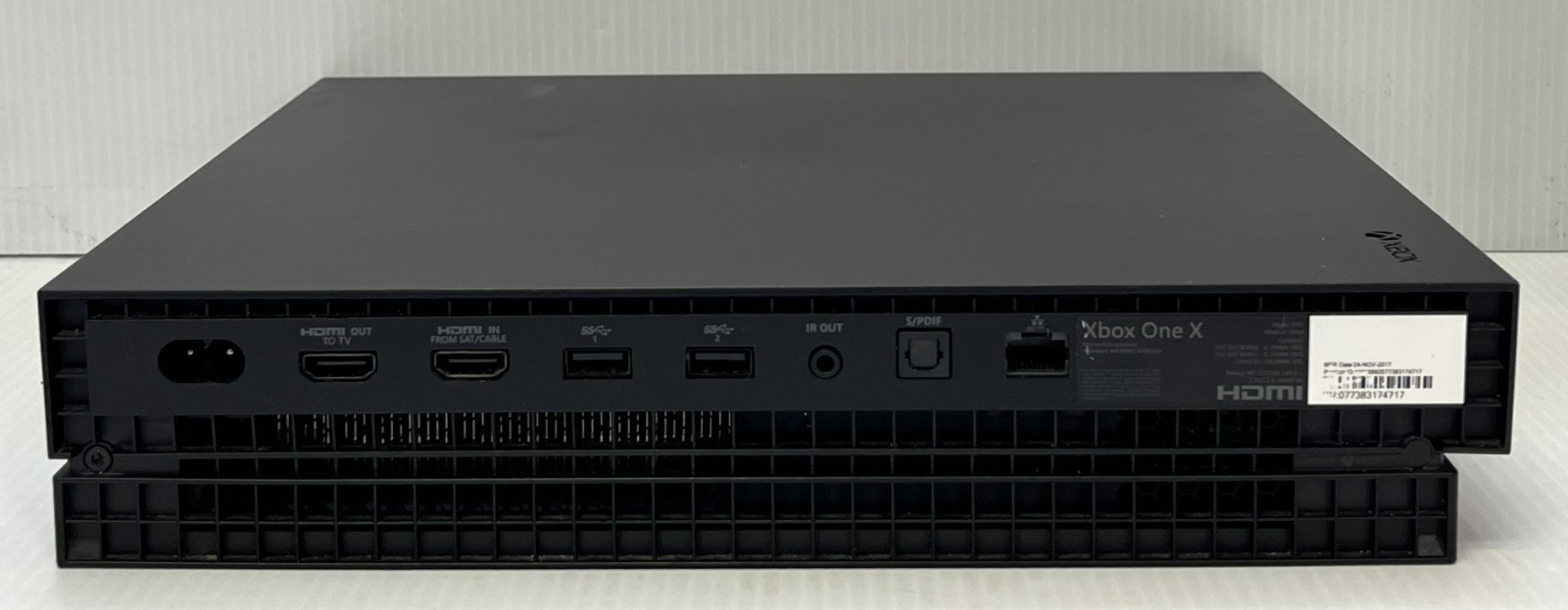 MA6 Microsoft Xbox One X Home Console, Black (Model 1787) 2019 Working