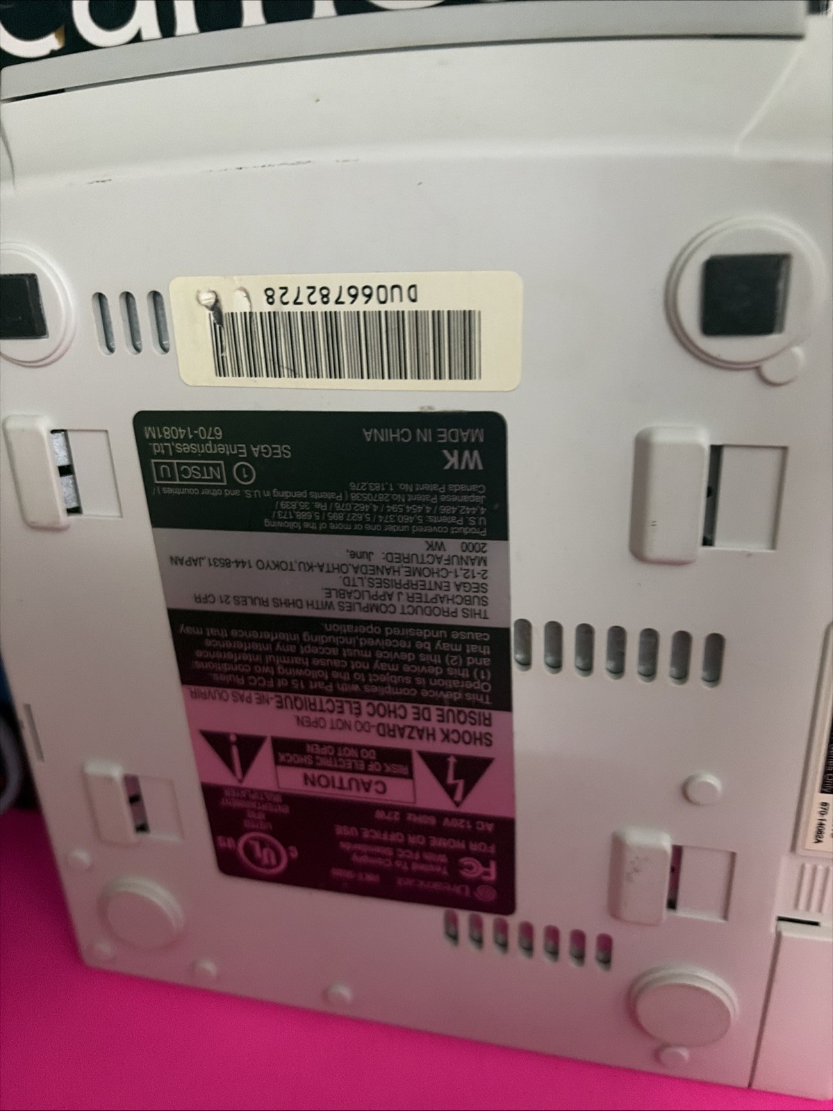 Sega Dreamcast Console in Box Tested Working Controller