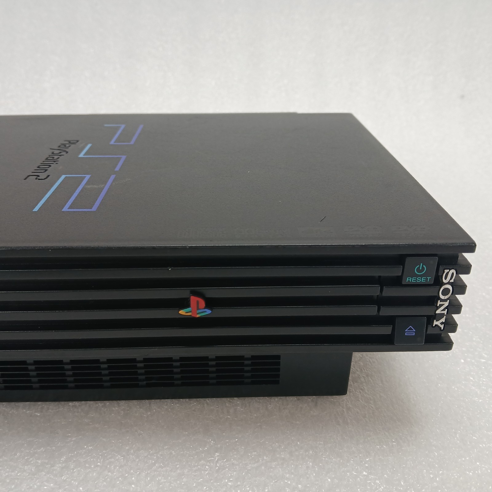 Sony PlayStation 2 PS2 Fat SCPH-39001 Console and SATA Adapter Tested & Working