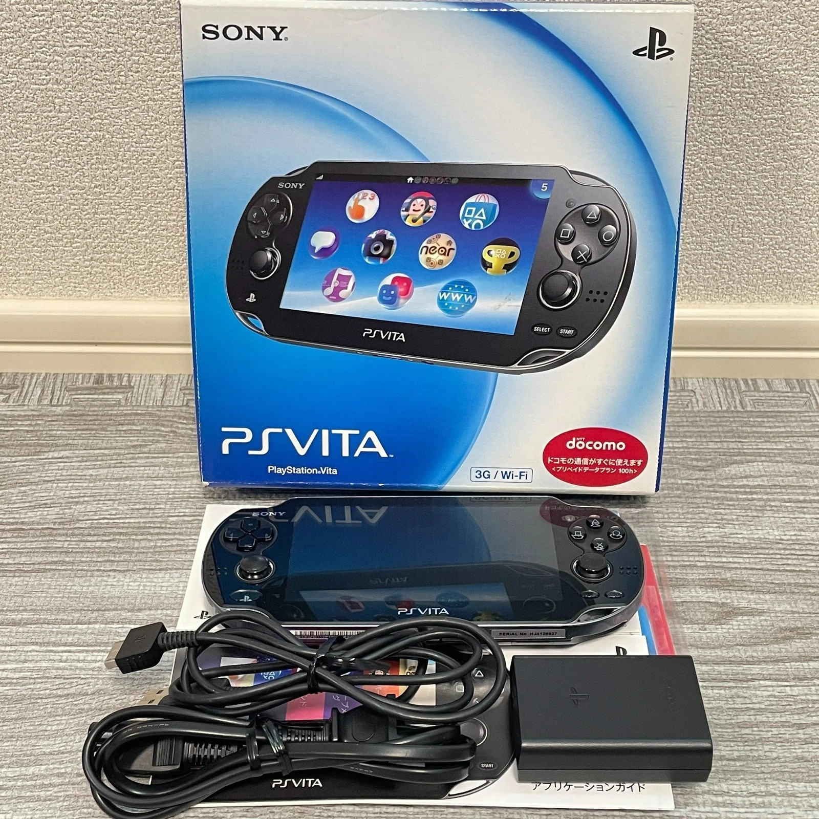 SONY PS Vita PCH-1100 OLED 3G Wi-Fi Region Free Japan – Fat Console Only or CIB