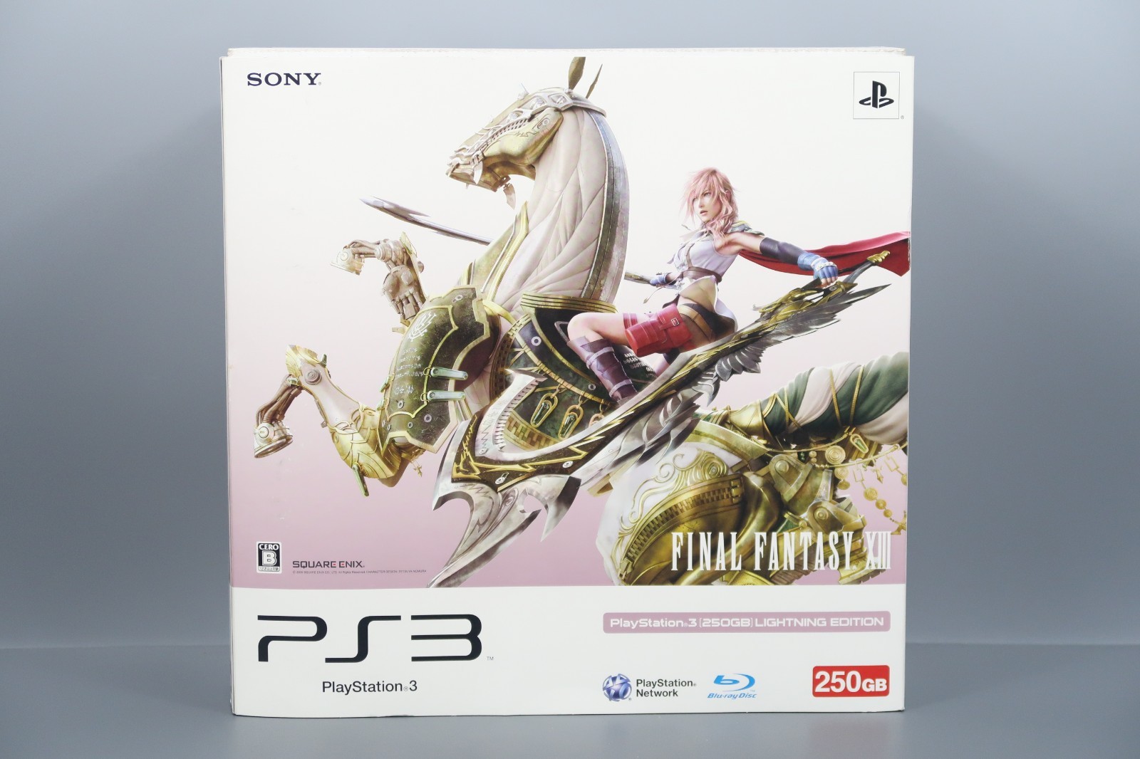 PS3 FINAL FANTASY XIII LIGHTNING EDITION CEJH-10008 250GB Box Tested Japan F/S