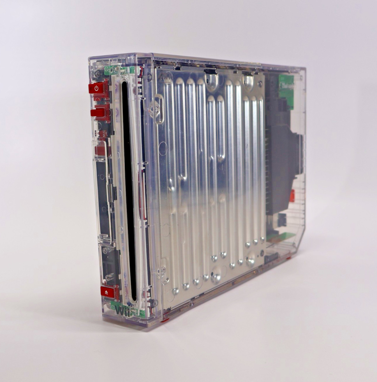 Transparent Nintendo Wii – Console Only
