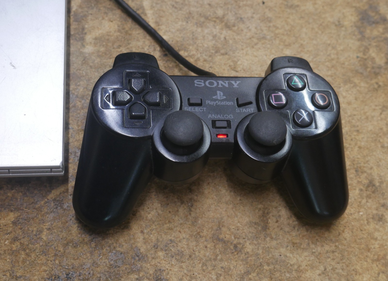 Sony PlayStation 2 PS2 Slim Silver SCPH-77001 , Controller, 256 MB Memory Card
