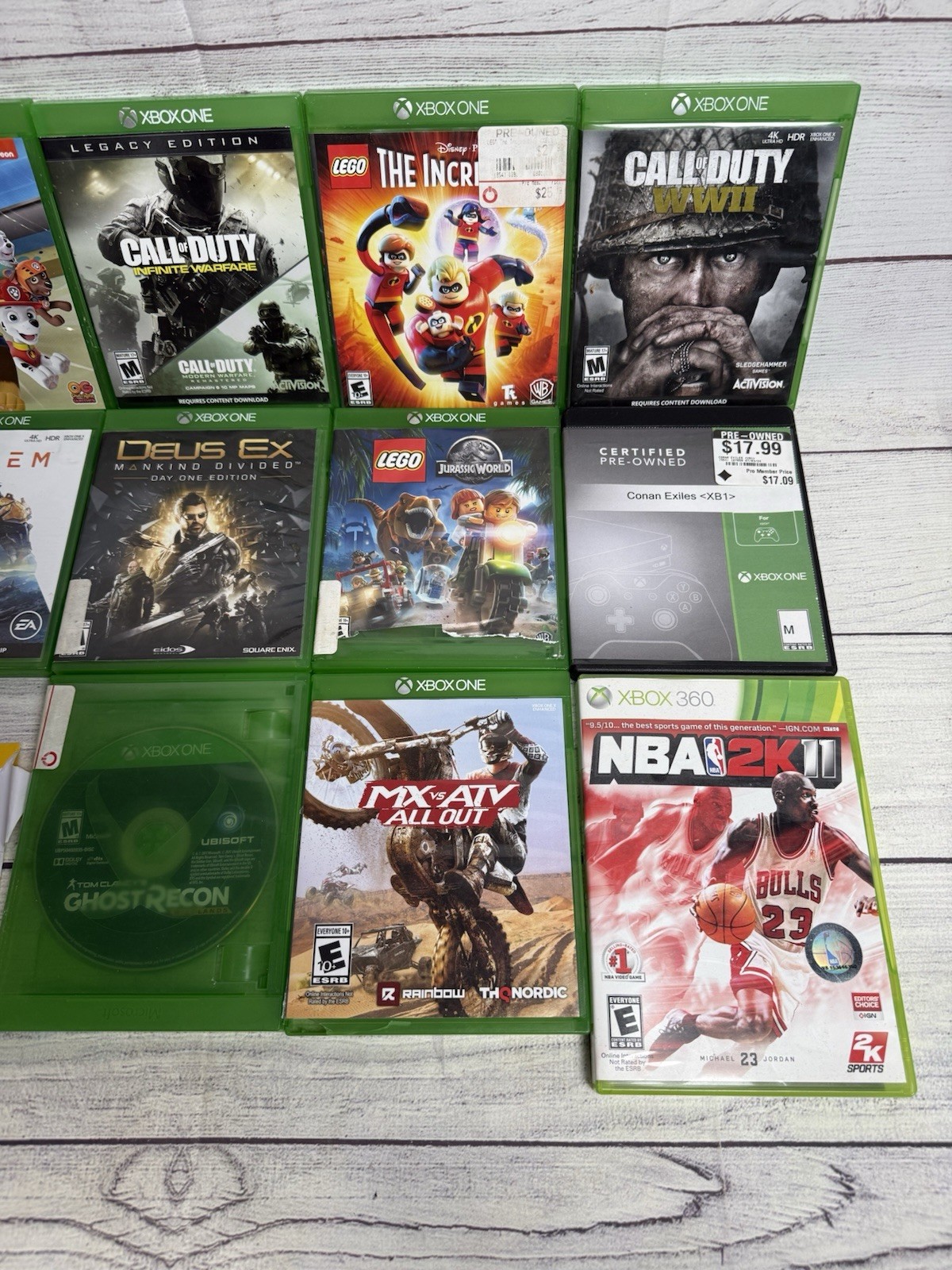 Xbox One 1TB Console MEGA BUNDLE WITH 15 GAMES! Plus Headset