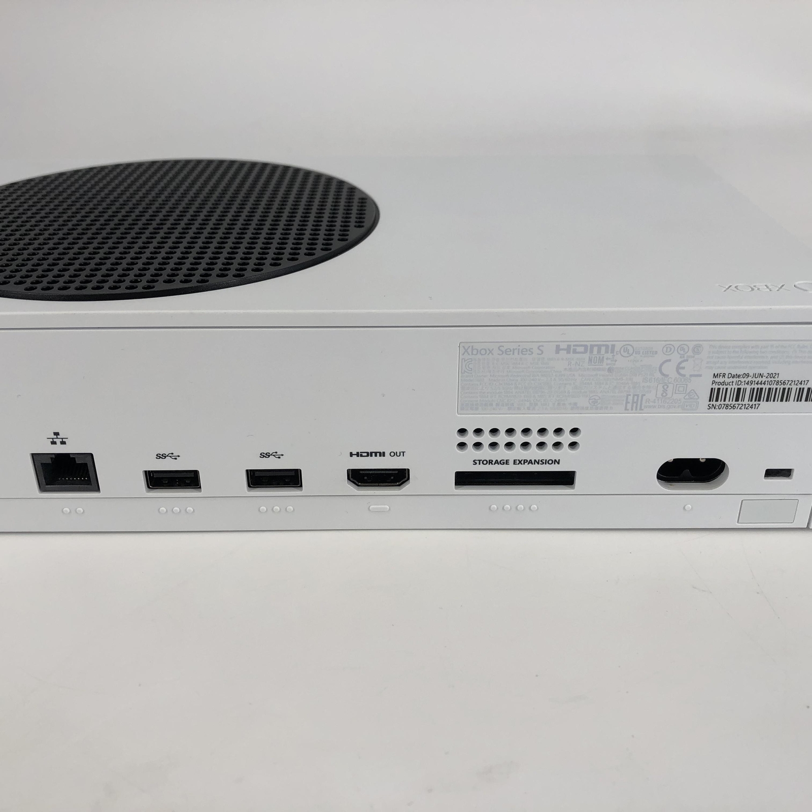 Microsoft Xbox Series S Console White 512GB – Excellent w/ Controller/Cables