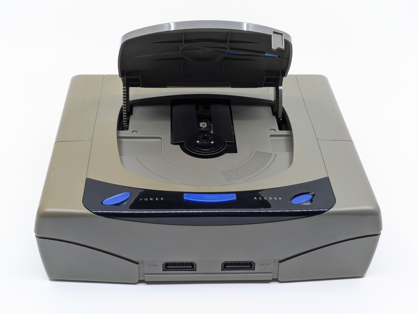 Sega Saturn HST-3200 Gray Console Complete Set Tested Japan NTSC-J