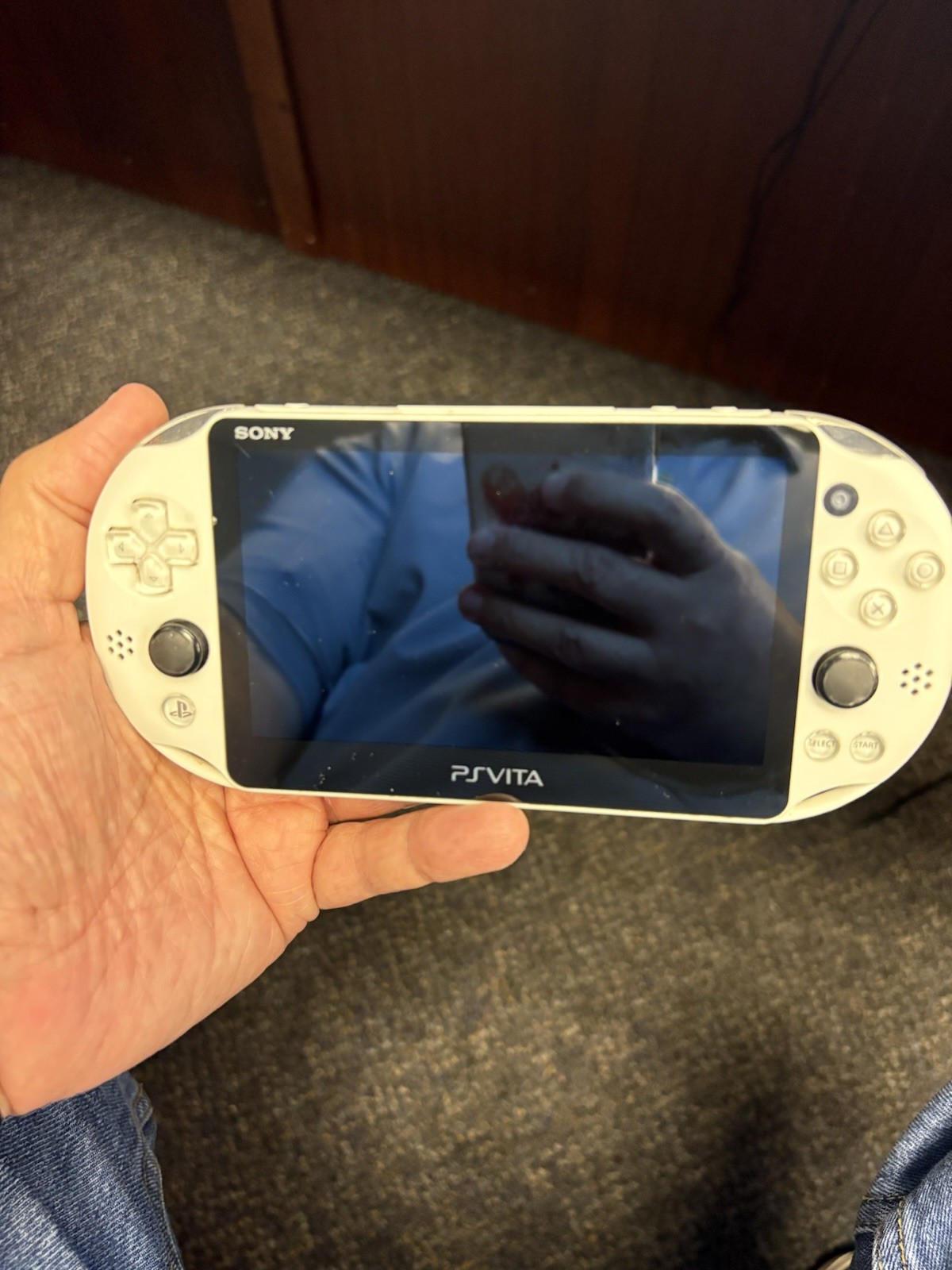 Sony PlayStation Vita 2000 Console Fully Functional White PCH 2000