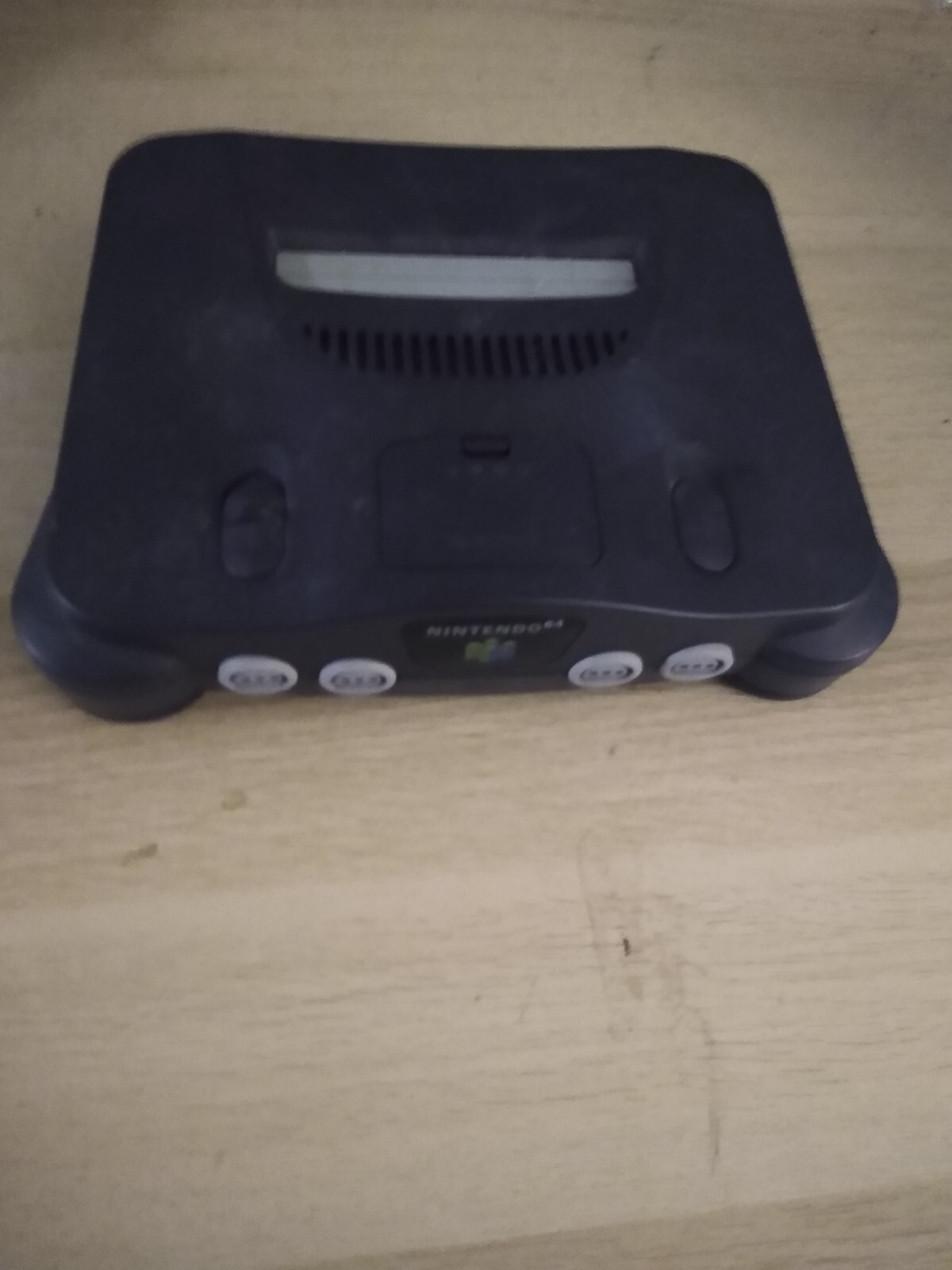 Nintendo 64 Black Console (NTSC-J)