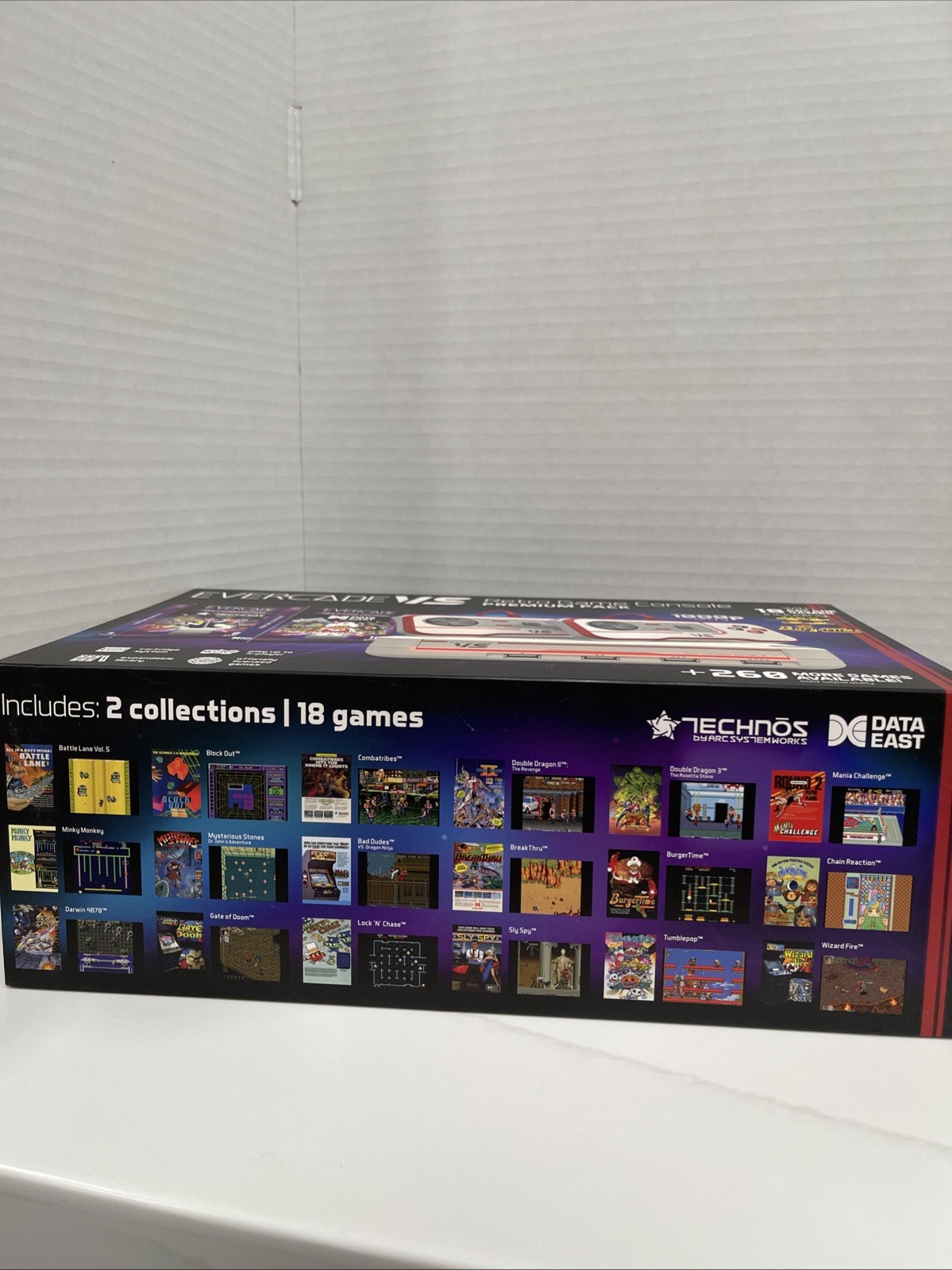 Blaze Evercade VS Premium Pack Retro Game Console VGC Controller Manual READ