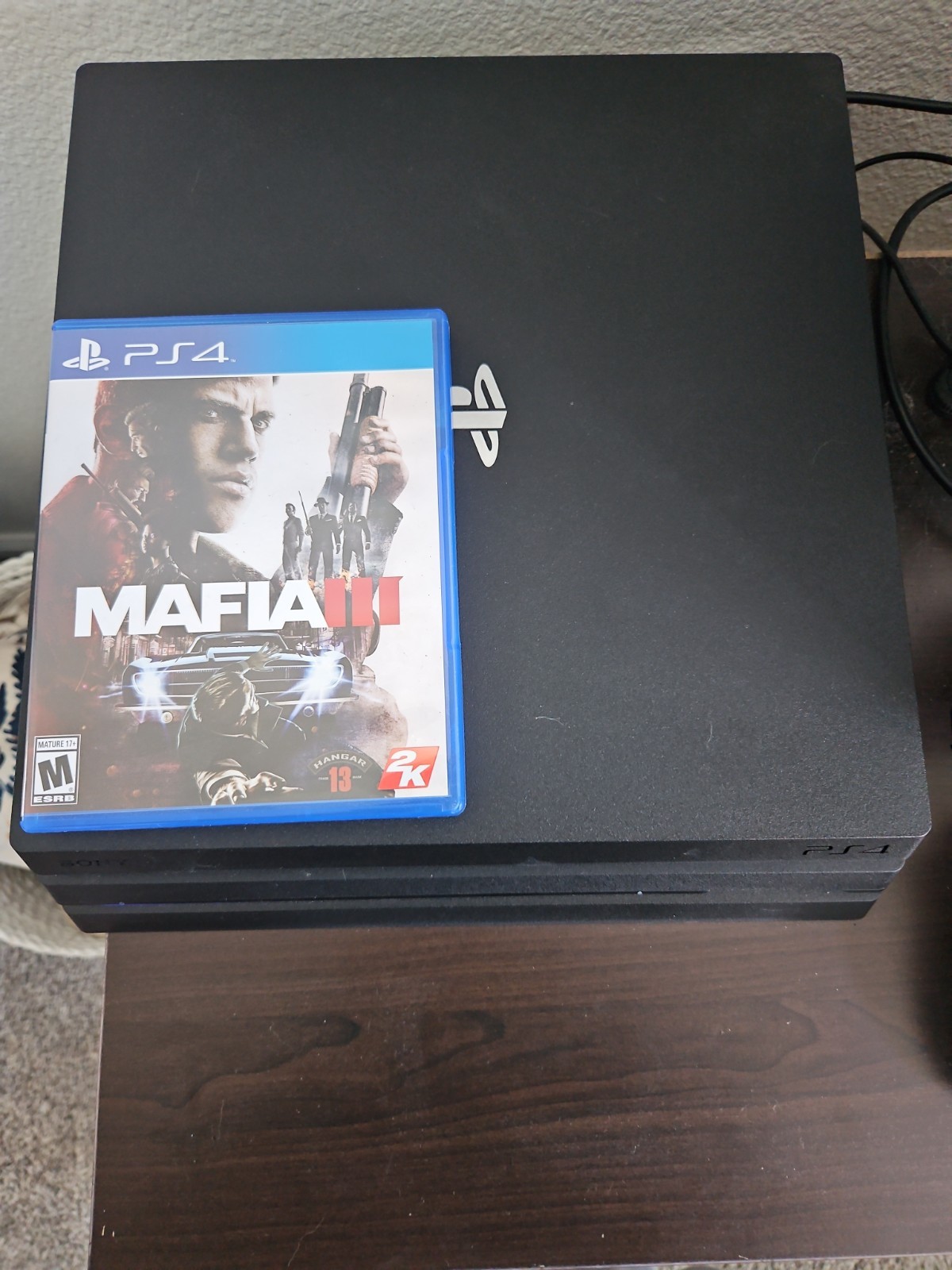 Sony PlayStation 4 Pro 1TB Game Console – Jet Black Bundle With MAFIA III