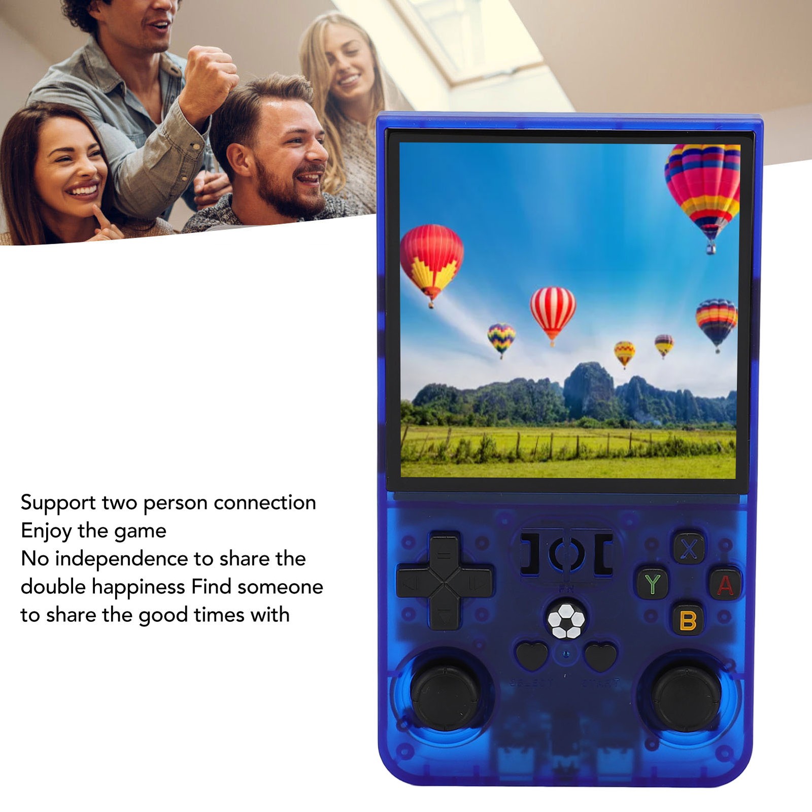 Handheld Game Console 4 Inch IPS Screen Open Source Portable Retro Video Ga YWIY