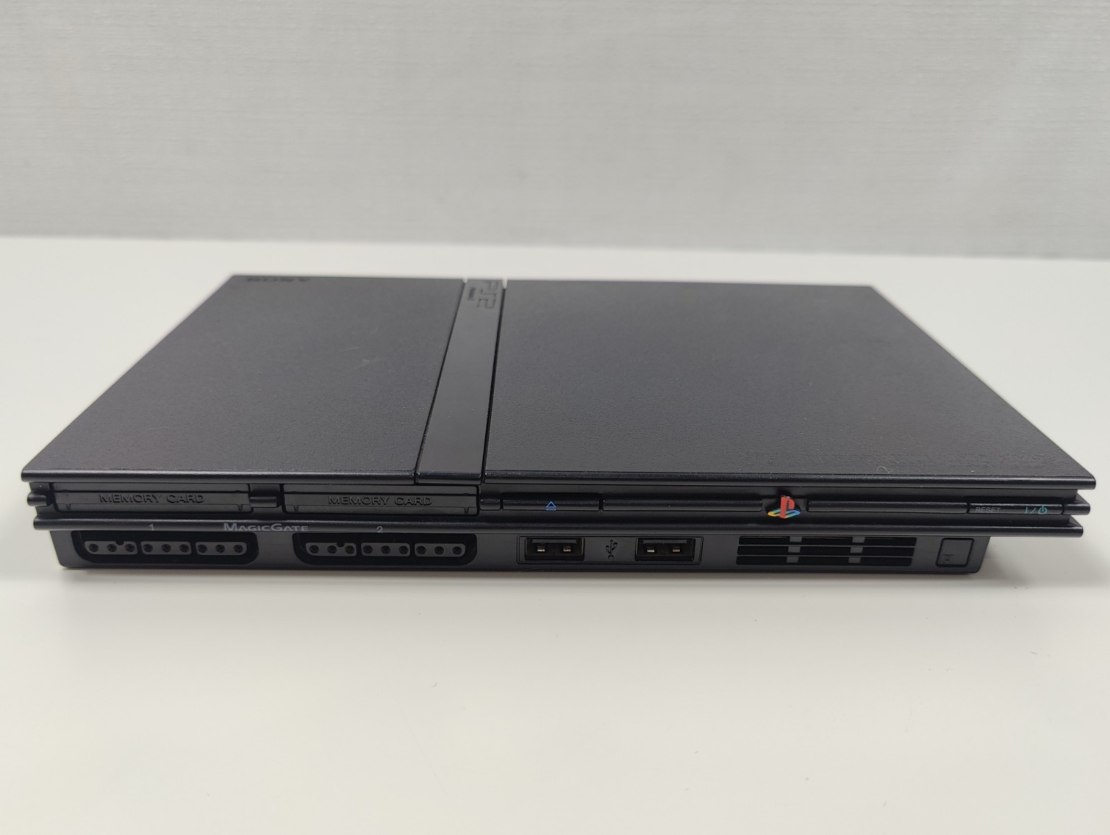 Sony PlayStation 2 Slim SCPH-77001 w/ Controller & Cords TESTED WORKS