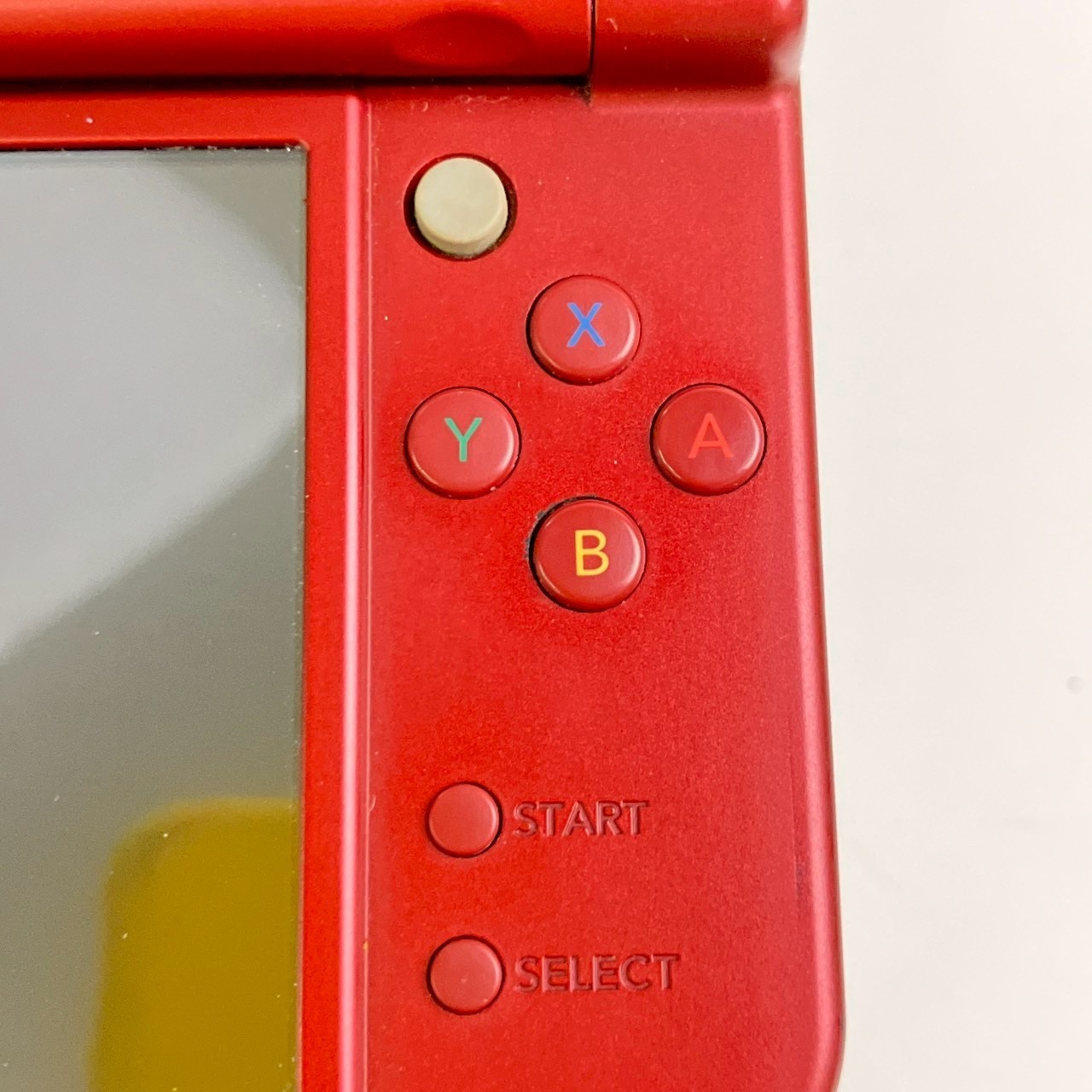 Bottom IPS Nintendo new 3DS LL XL Metallic Red Console Region Japanese Only gg0