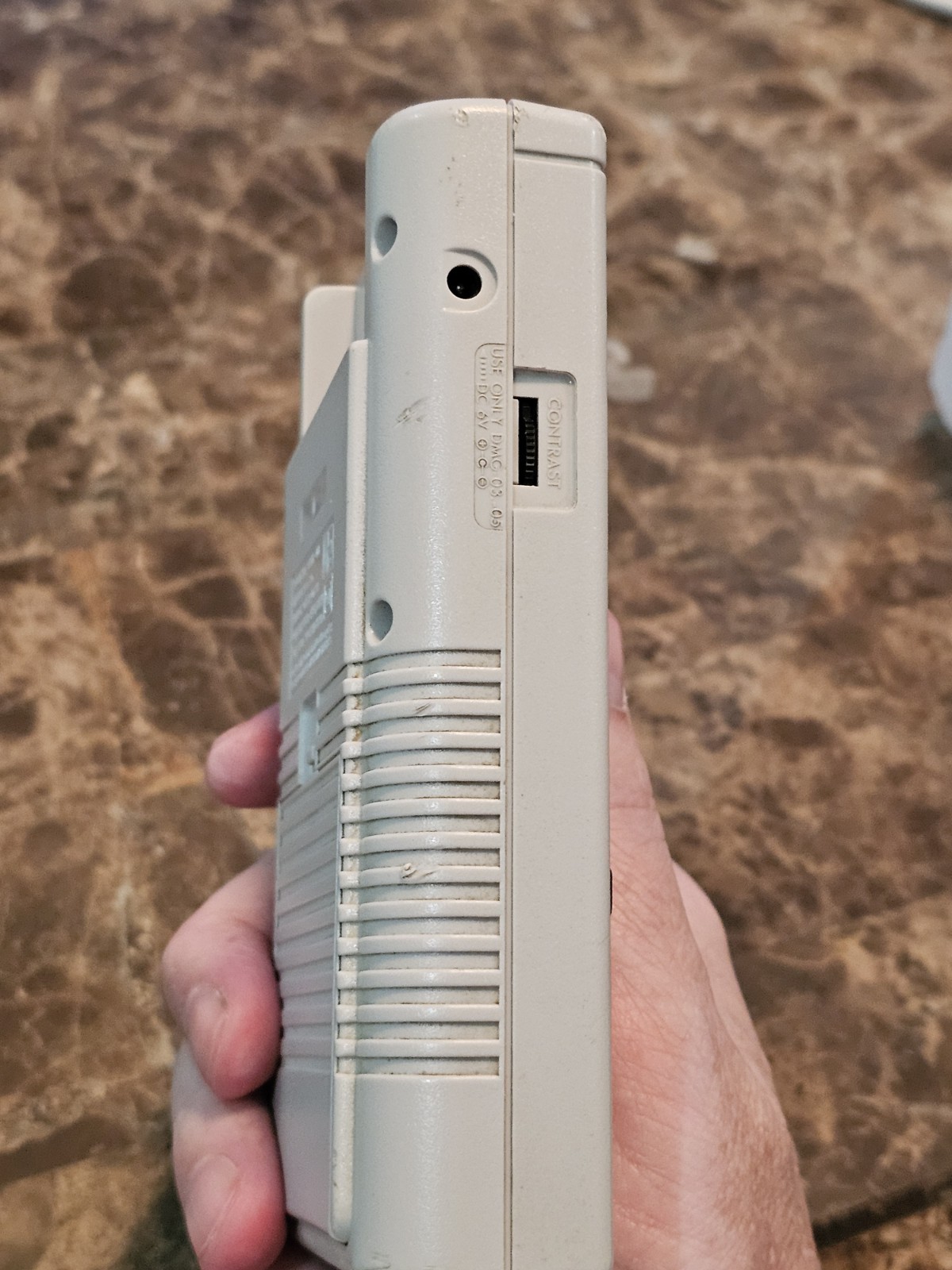 Nintendo GameBoy DMG-01 Console Grey OEM Play It Loud Case 6 Games **See Video**
