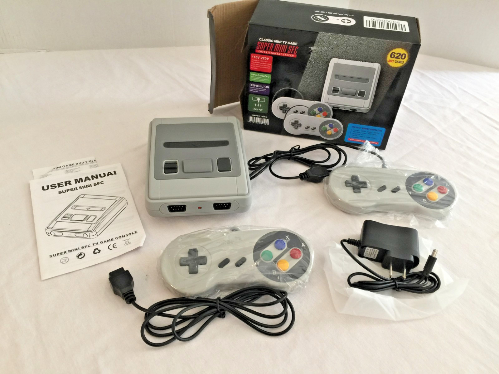 CLASSIC MINI TV GAME SUPER MINI SFC ENTERTAINMENT SYSTEM- NEW IN BOX