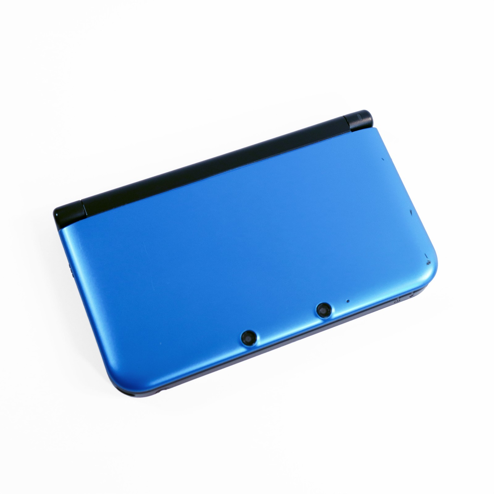 Nintendo 3DS XL Blue Black Handheld Console OEM Charger Stylus Tested