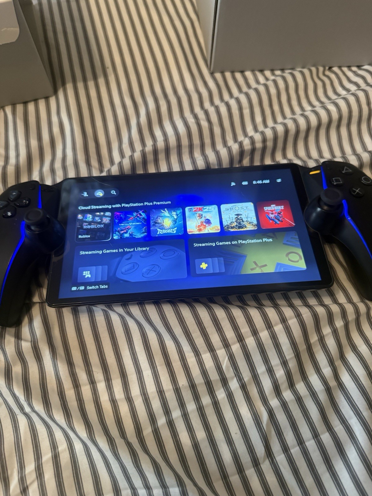 Sony 8″ PlayStation Portal Remote Player for PlayStation 5 (Midnight Black)