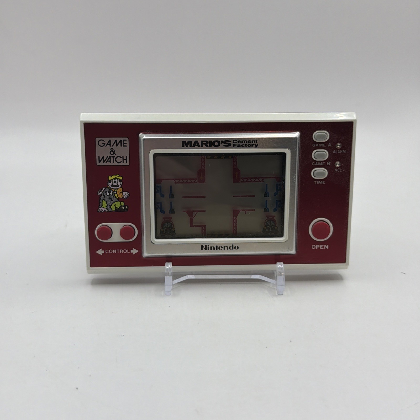 Nintendo Game and Watch Mario’s Cement Factory ML-102, 1983