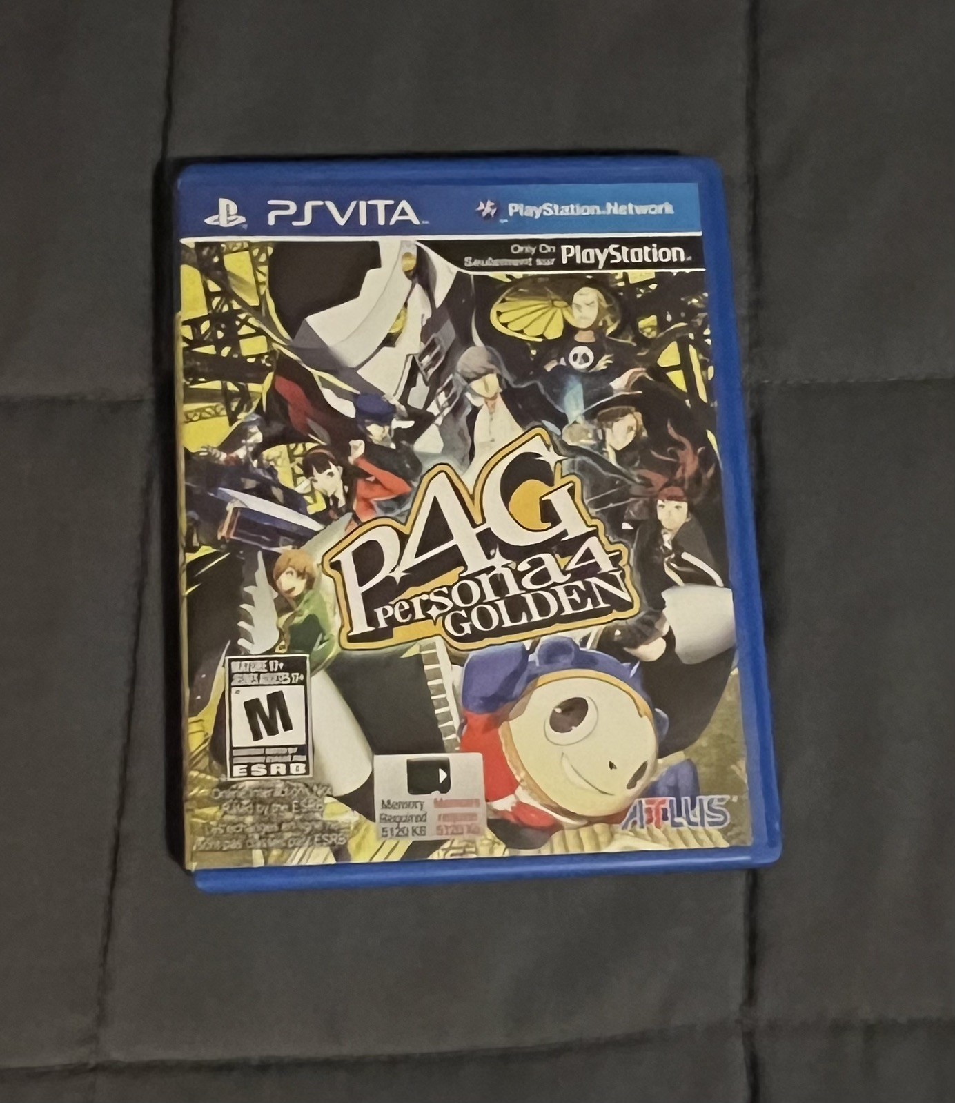 Sony PlayStation PS Vita OEM Black PCH-2001 Bundle w/ Charger and Games