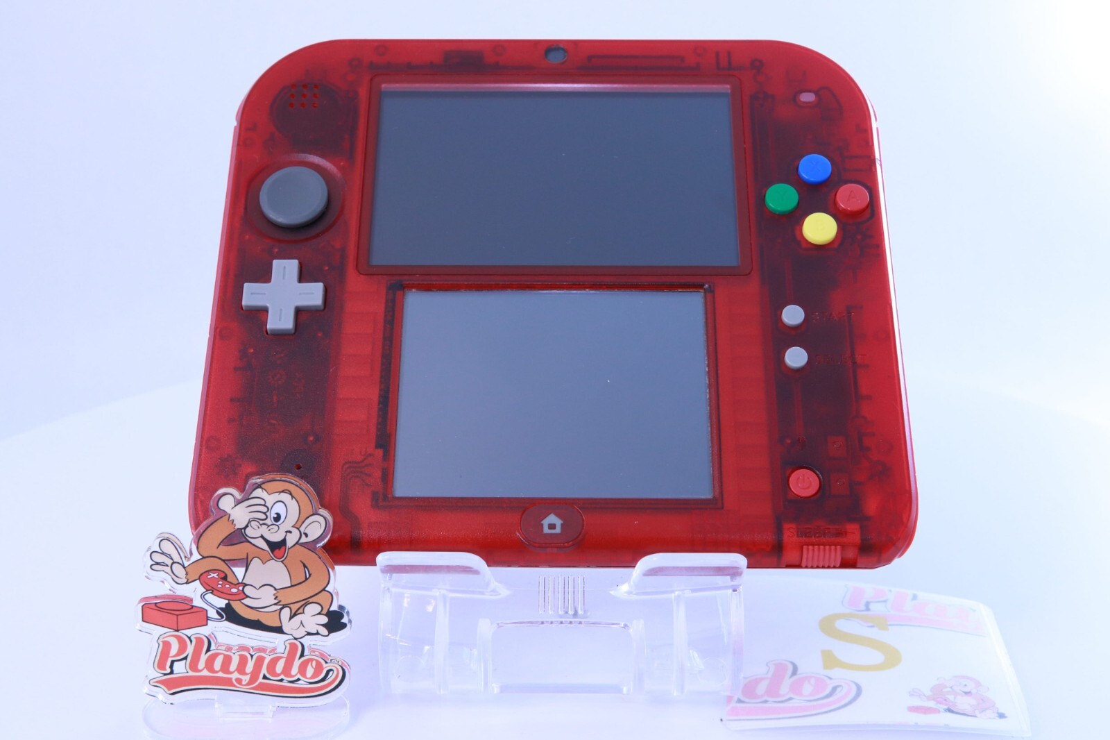 Nintendo 2DS Pokémon Red [Rank:S] W/USB Cable