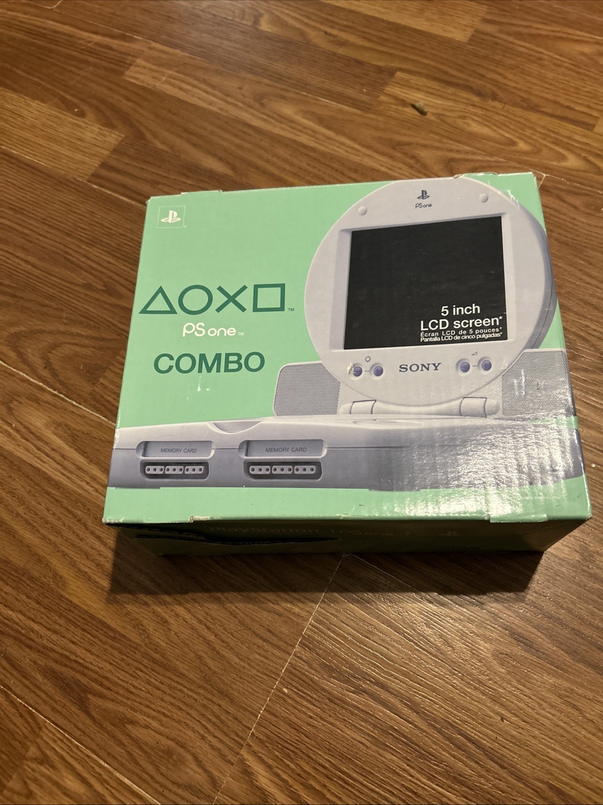 PSOne Combo Ps1 With LCD Screen Box, Manuals, Power Cord PARTS ONLY!!