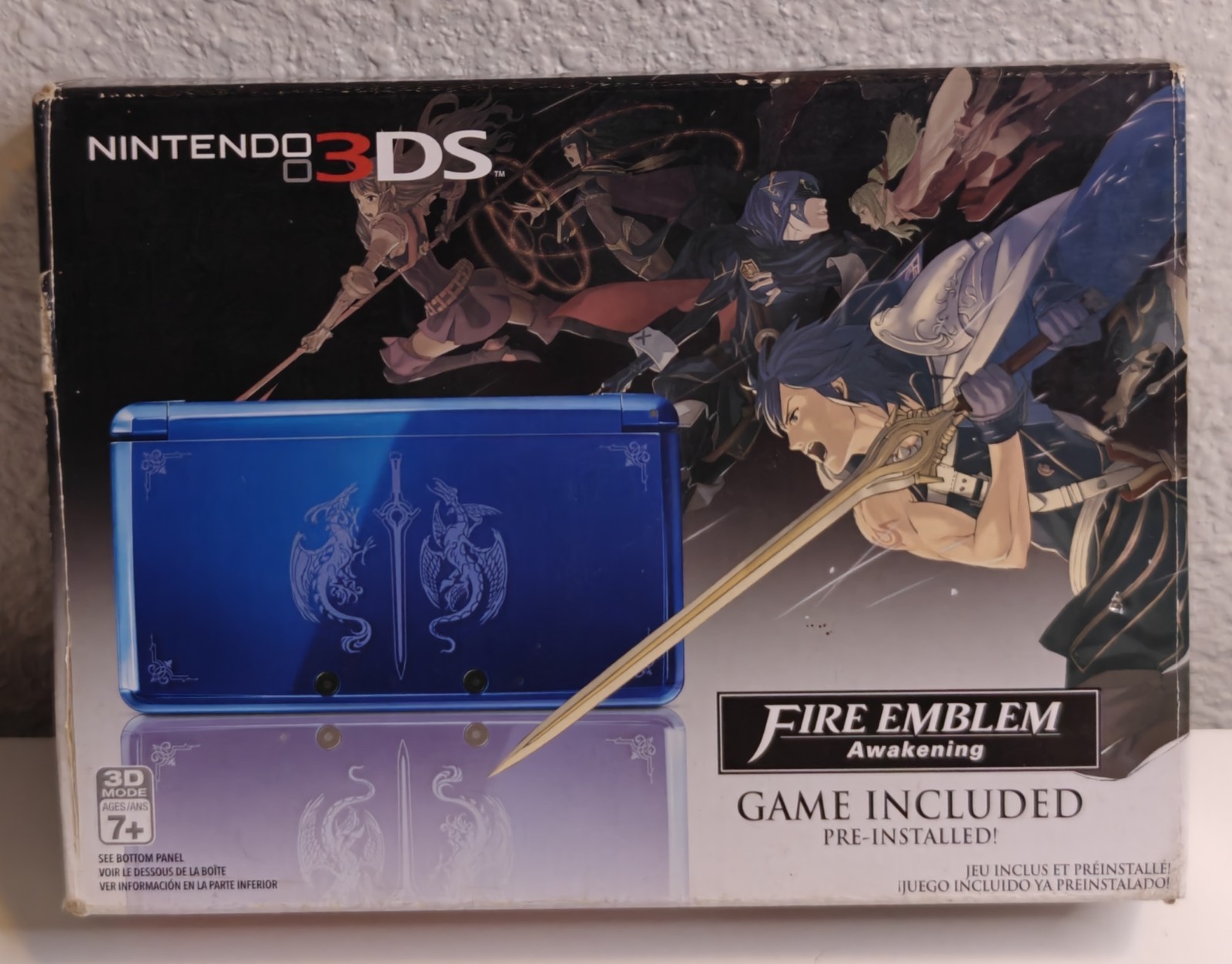 Fire Emblem Awakening Nintendo 3DS Limited Edition Blue – Complete Tested
