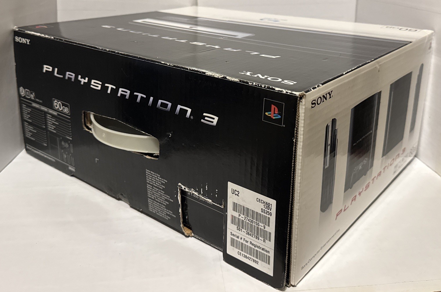 Sony PS3 CECHA01 Console 100% Complete CIB w OEM Box Serviced Very Clean Read 👀