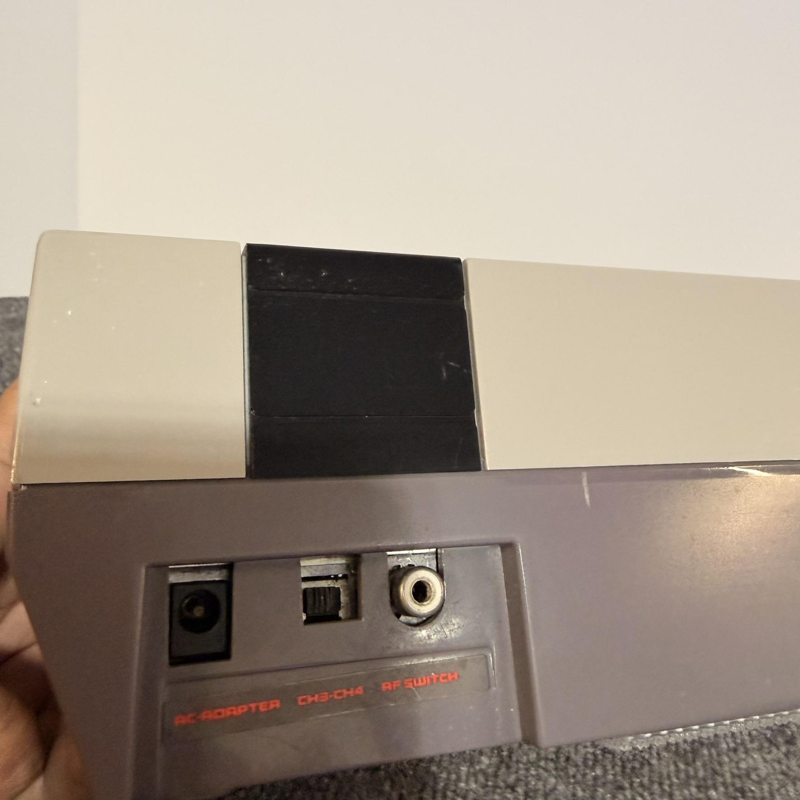 Vintage Nintendo NES-001 Console Gray Japan NTSC-U/C AC Adapter Tested System