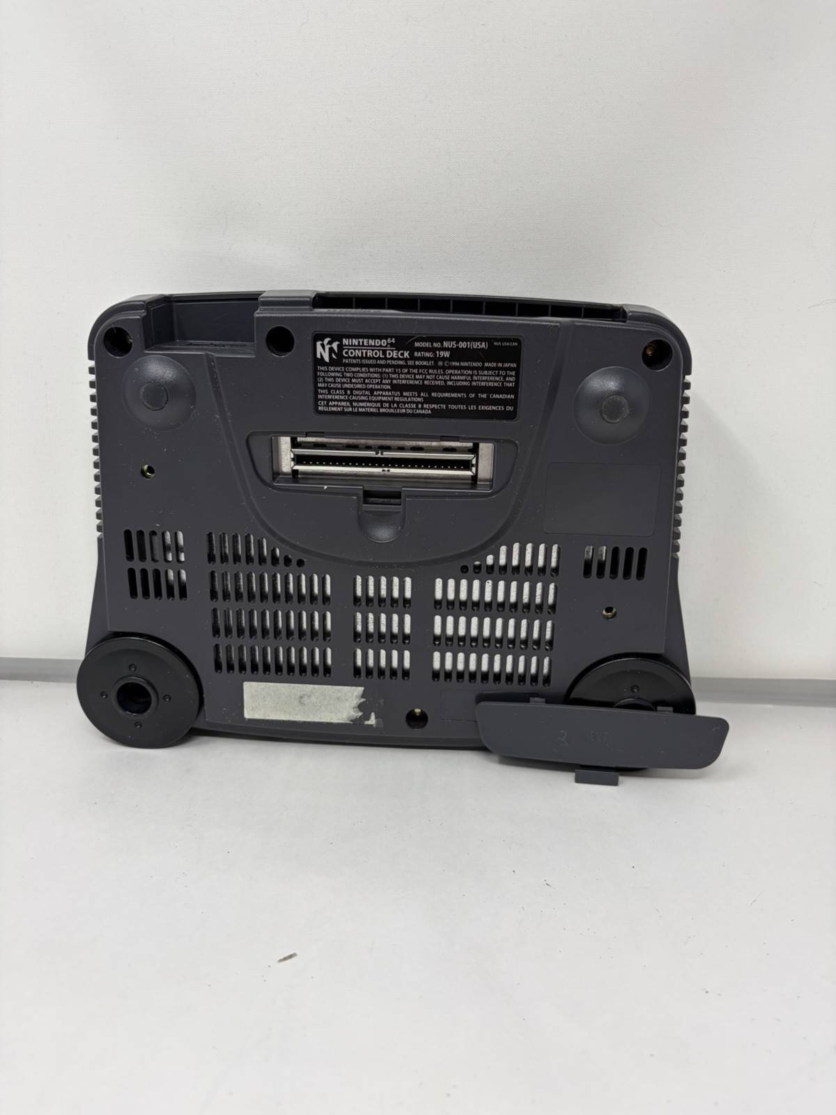 Nintendo 64 System N64 Console Charcoal Gray Tested Original Box