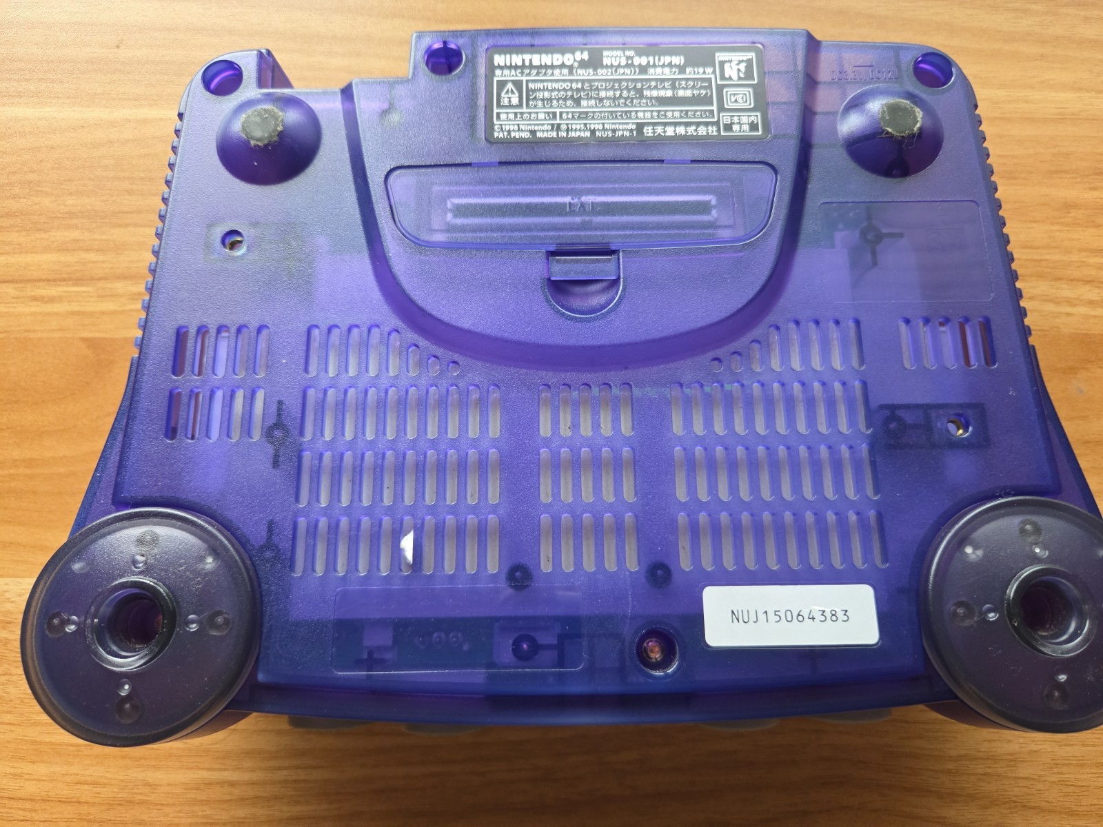 Nintendo 64 N64 Console Midnight Blue Console Only Region Free Limited Edition