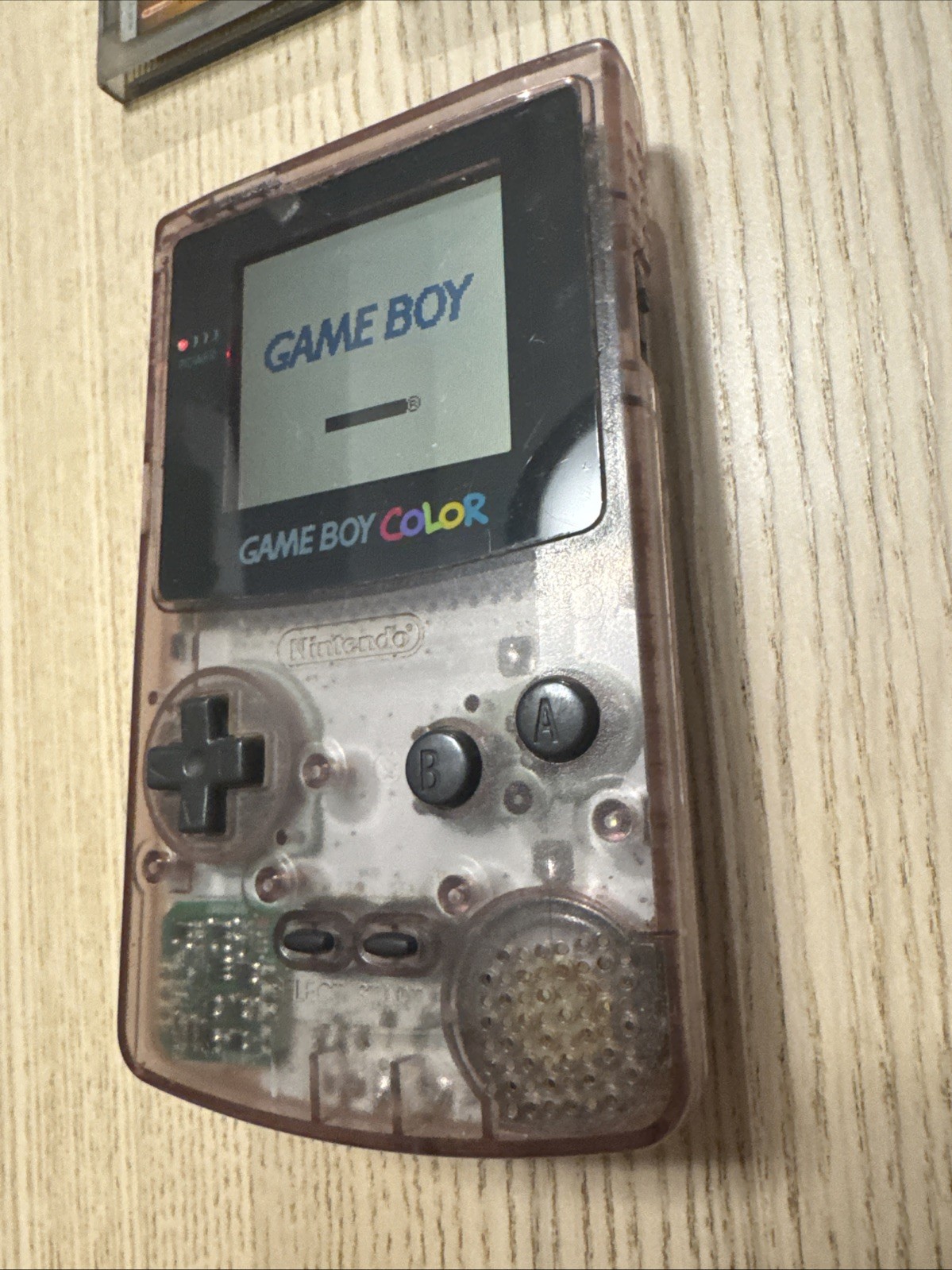 Nintendo Game Boy Color Atomic Purple Console Bundle w Games