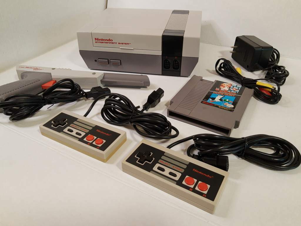 NES Nintendo Entertainment System Action Set Console Super Mario Bros./Duckhunt