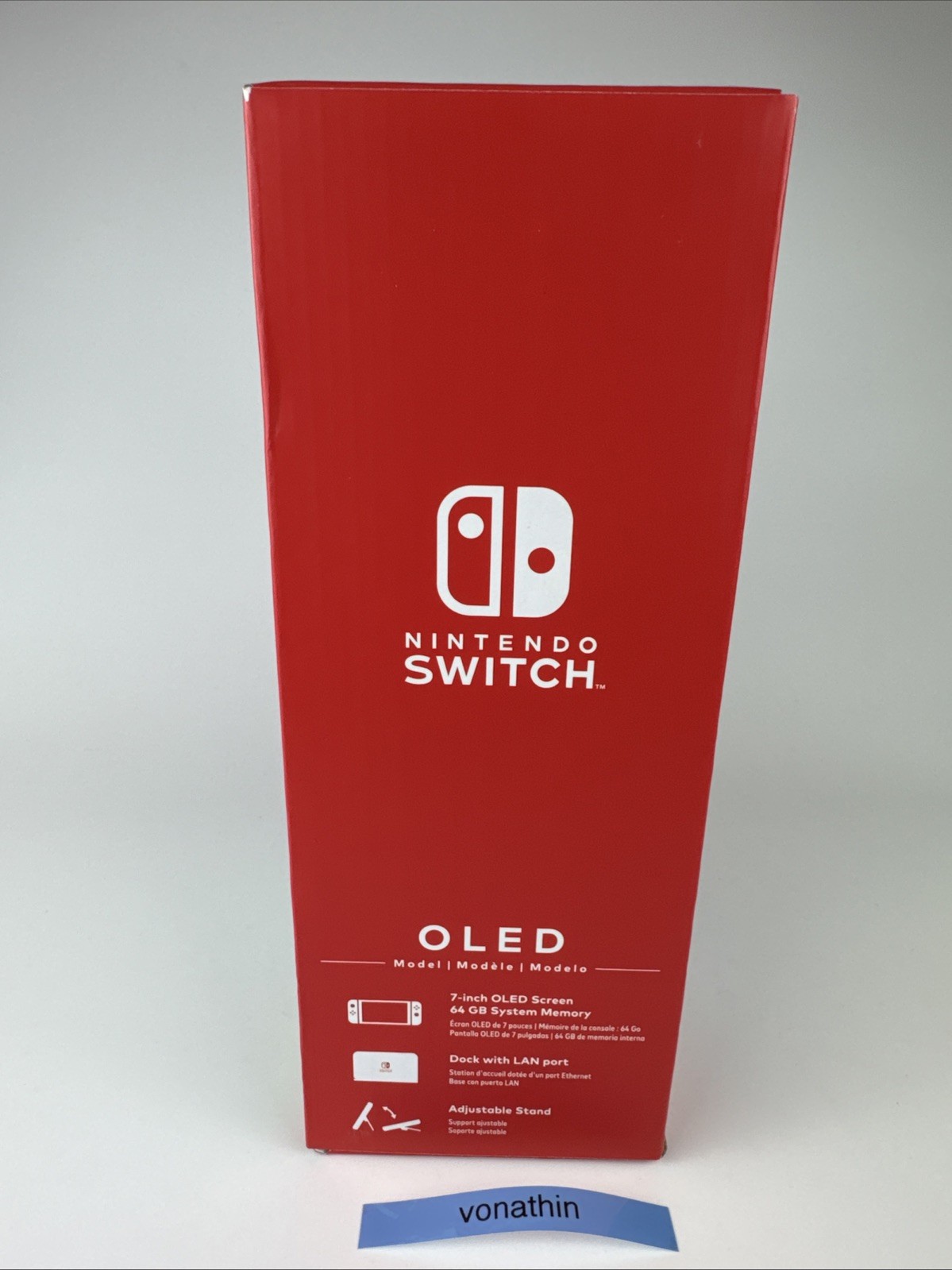 New Nintendo Switch OLED Console Gaming System HEG-001 Black/White