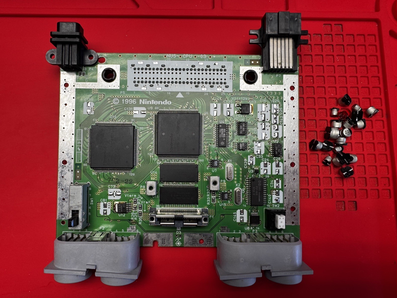 Nintendo 64 HDMI PixelFX Retro Gem-Full Recap PSU+PCB-Expansion Pak-New Shell++