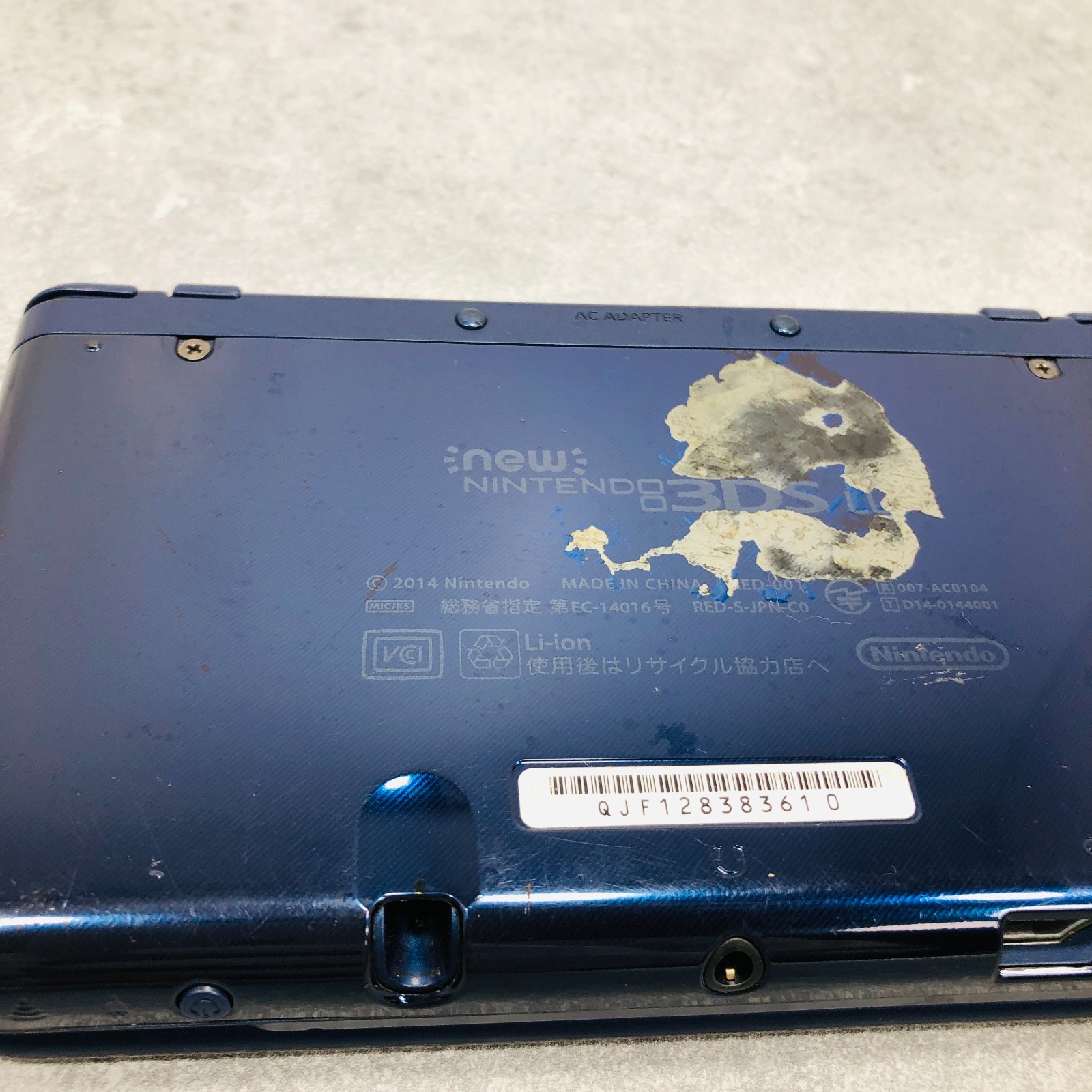 [EX+1] New Nintendo 3DS LL XL Metallic Blue console NTSC-J RED-001 26-06-26