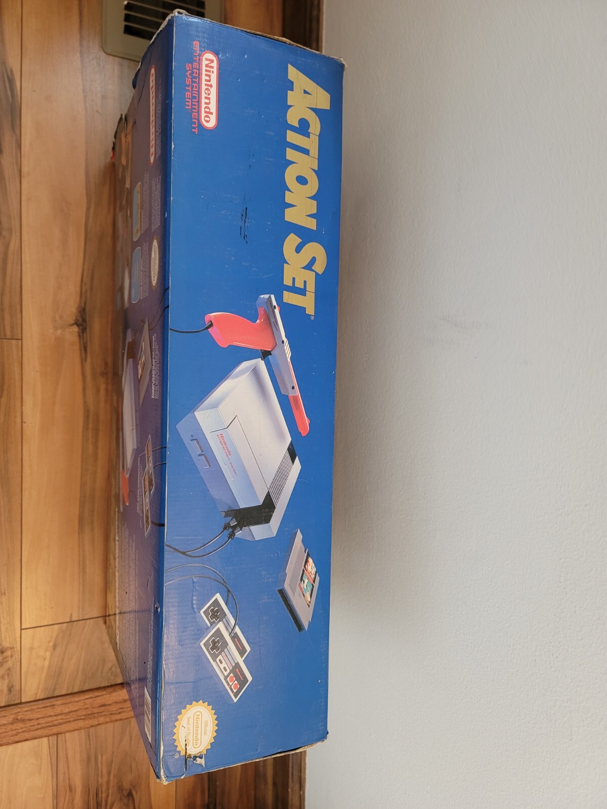 Nintendo NES System Console Action Set Blue Box CIB Complete In Box 5 Tested