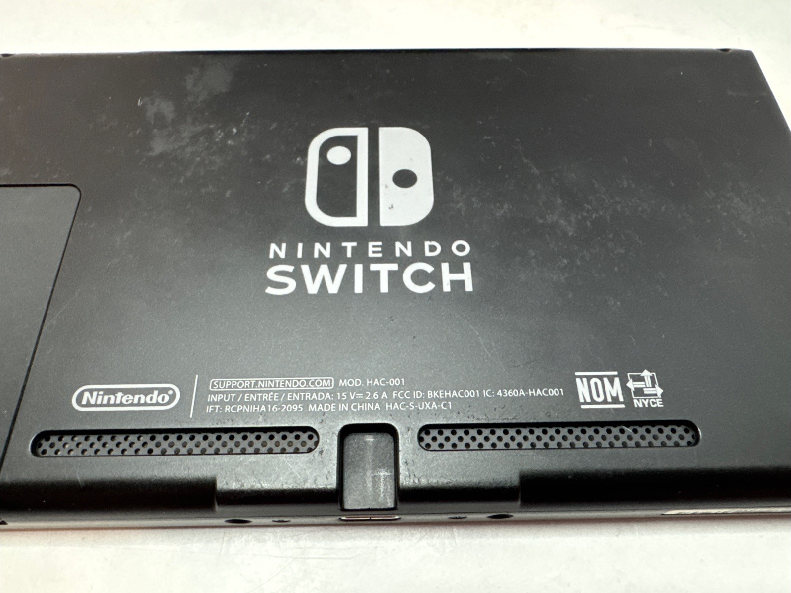 Nintendo Switch Console HAC-001 Set Used Tested Working With Dock/Power Supply