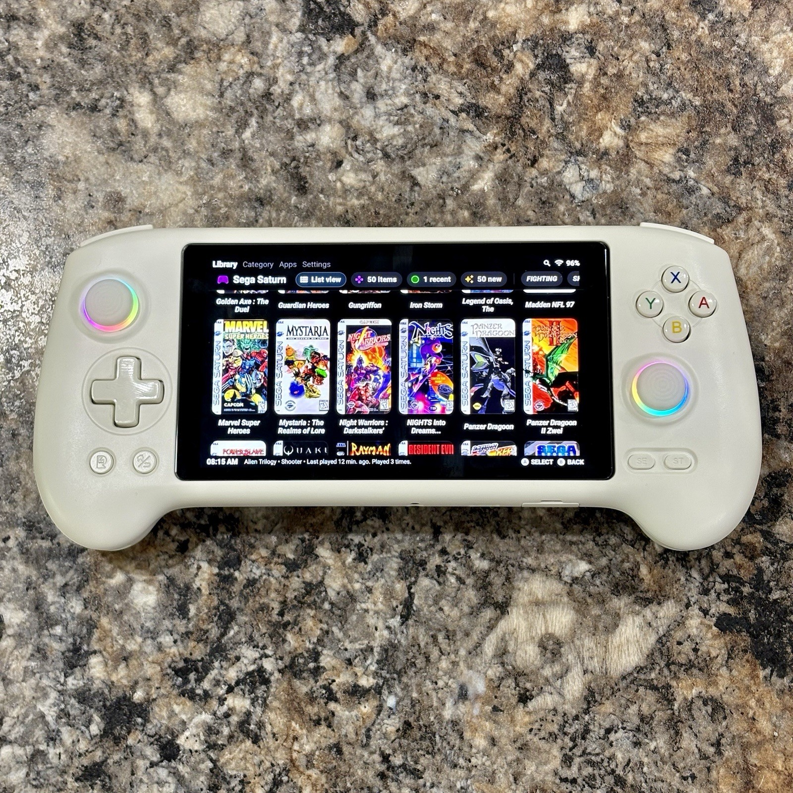 Anbernic RG577 Gaming Handheld, 256GB + 256GB Card, Custom Setup Ready To Play
