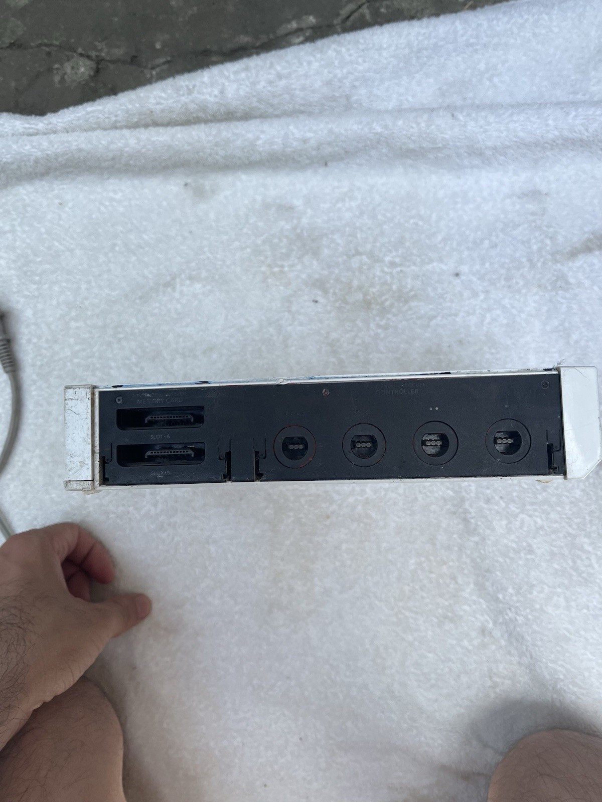 Nintendo Wii RVL-001 512 MB Home Console – White (Turns On No Controller )