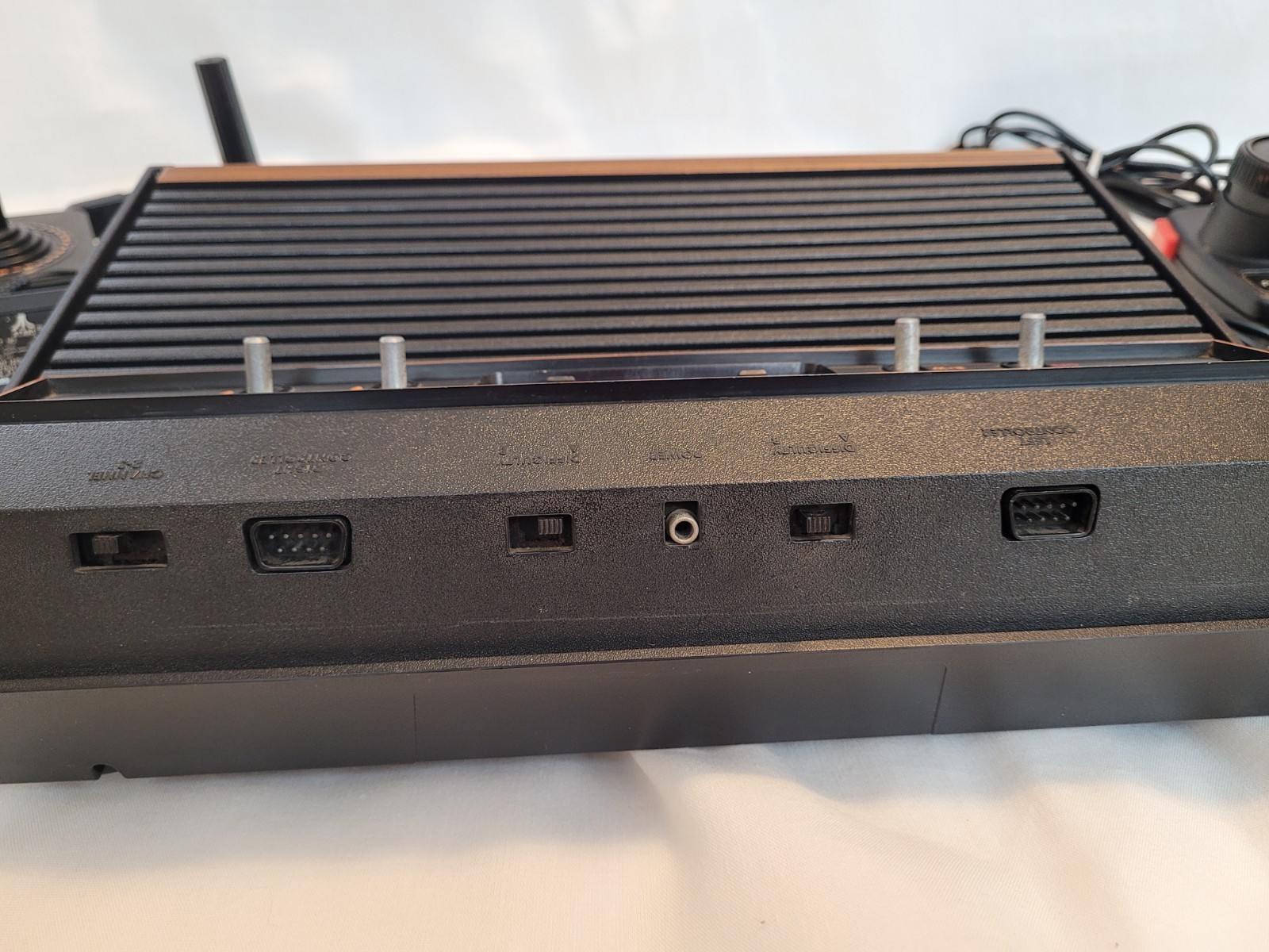Atari Cx-2600 Console Joysticks Pong & Driving Controllers UNTESTED LOT 11 Games