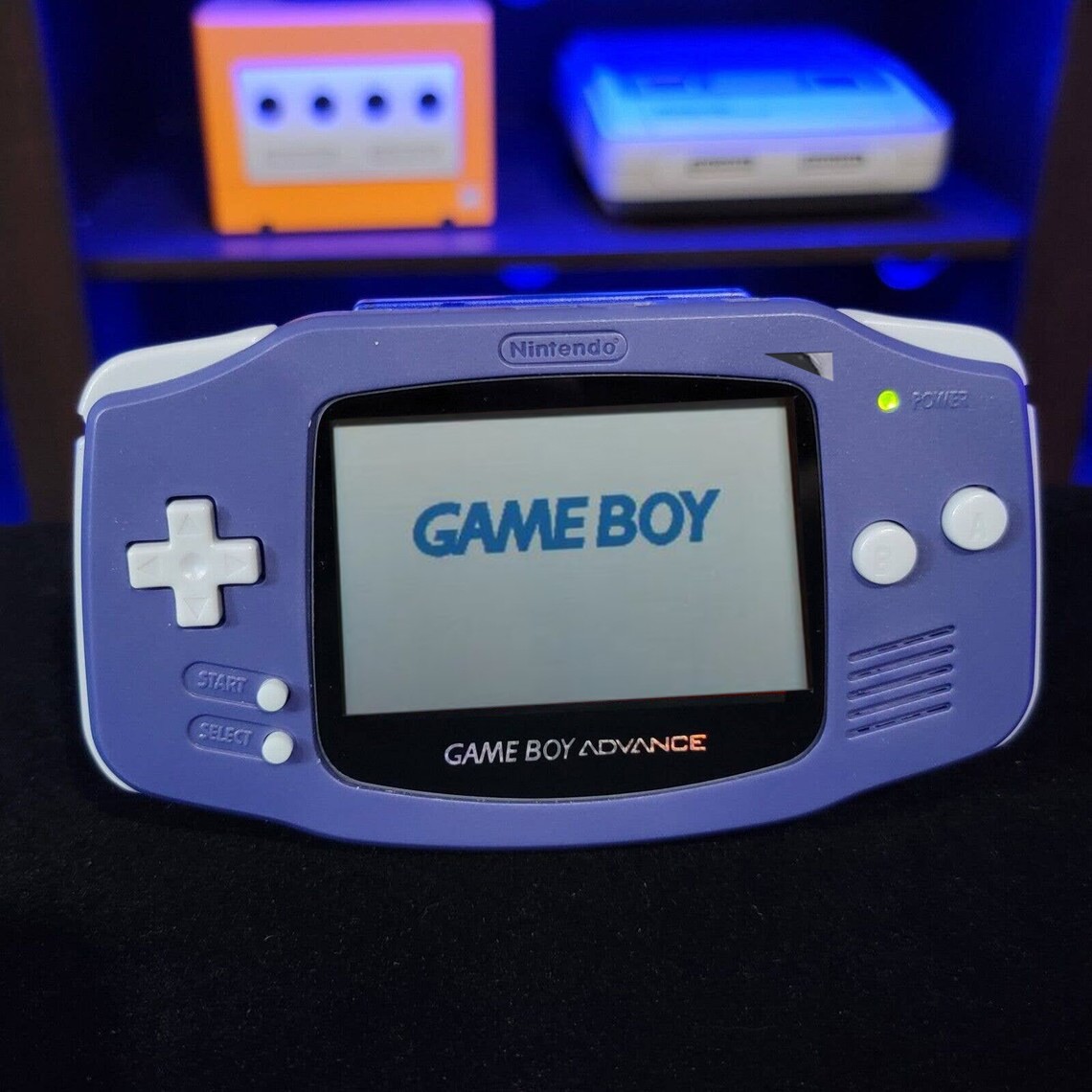 Nintendo Game Boy Advance Console System Cleaned Tested New Indigo CaseRenewed O
