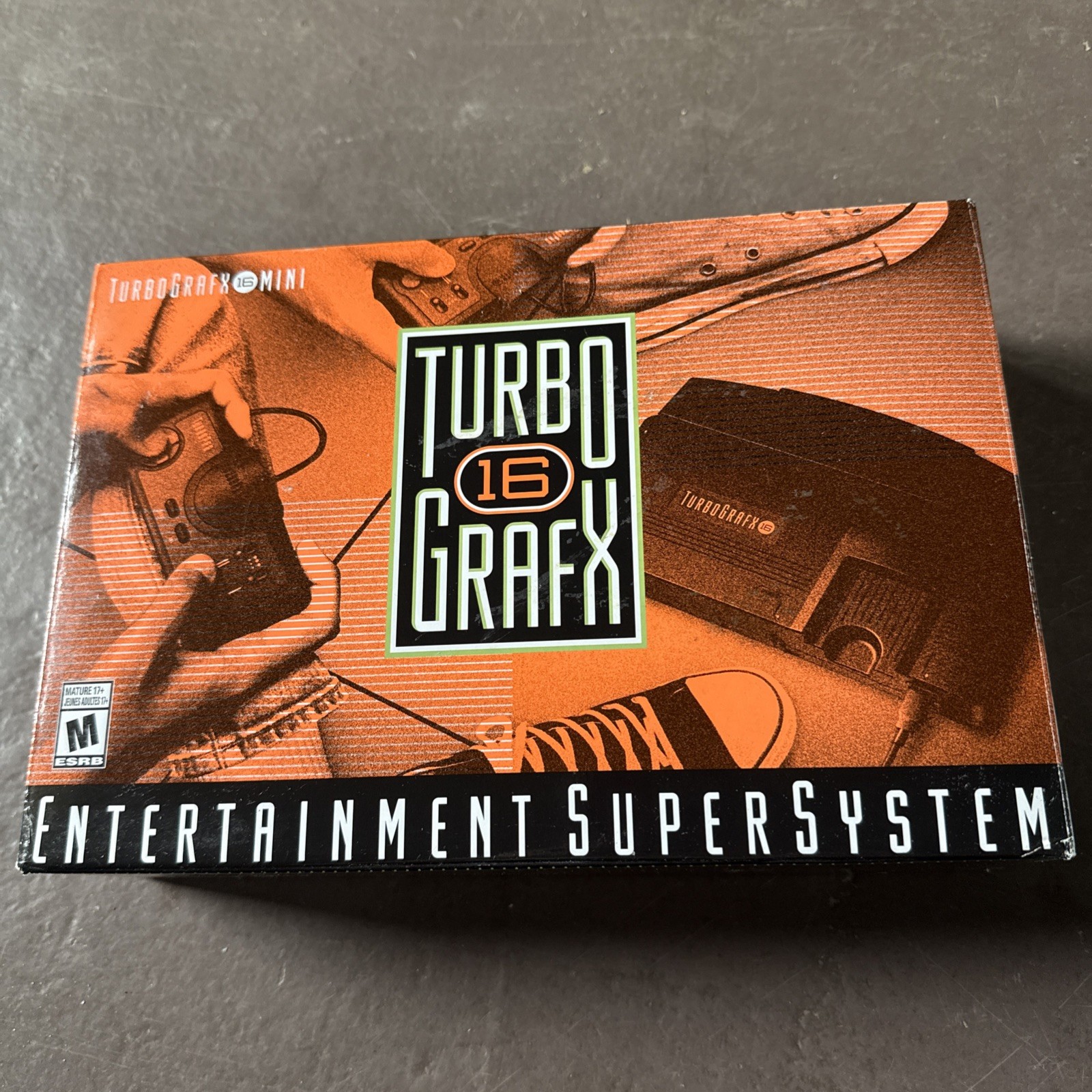 TurboGrafx 16 Mini Game Console 2020 Edition PC Engine TG16 HDMI NEC Used w/ Box