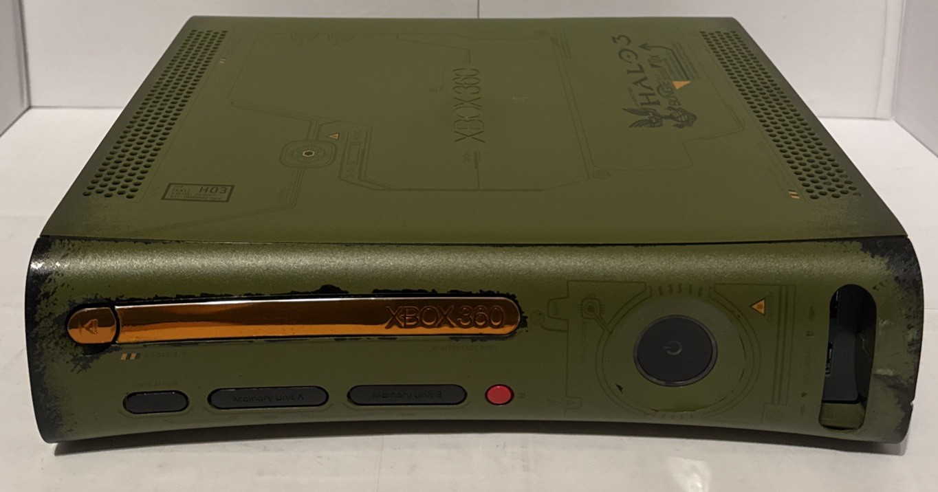 Xbox 360 Halo 3 Edition Console Jasper Metro 15574 Fully Serviced Warranty 6Mo