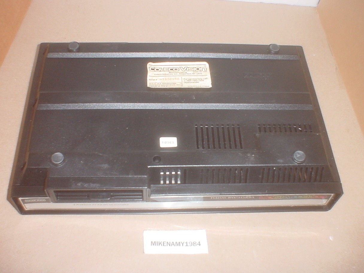 ColecoVision Video Game System Model 2400 w/ 2 Controllers -NO Power cord TESTED